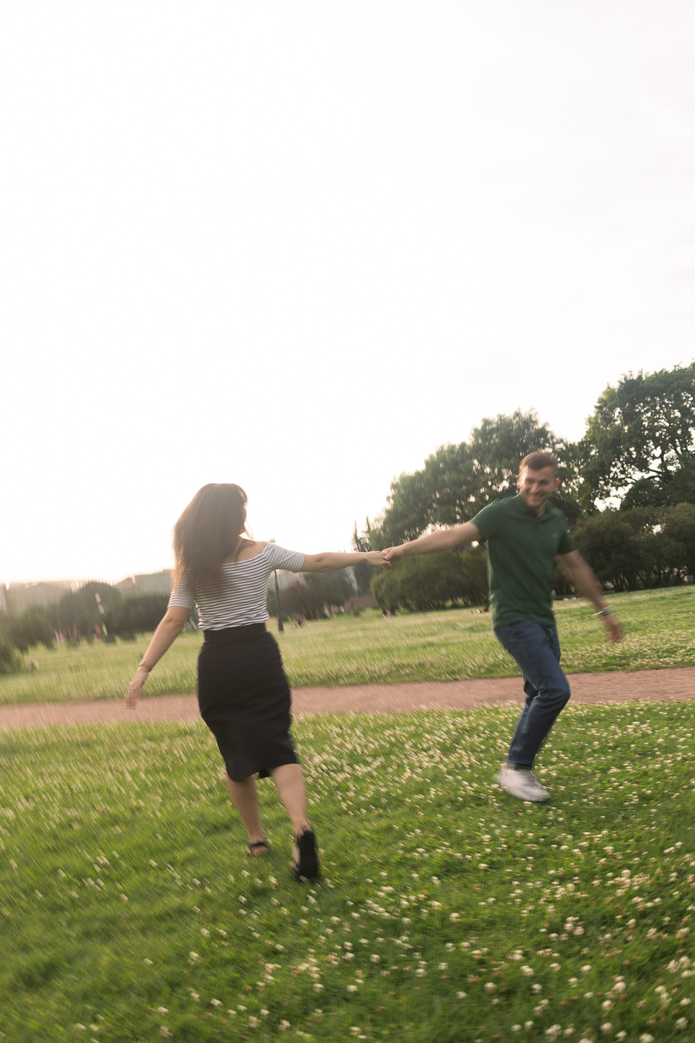 Любовь на улицах Питера. Портретный фотограф СПб, женский фотограф, минимализм и эстетика