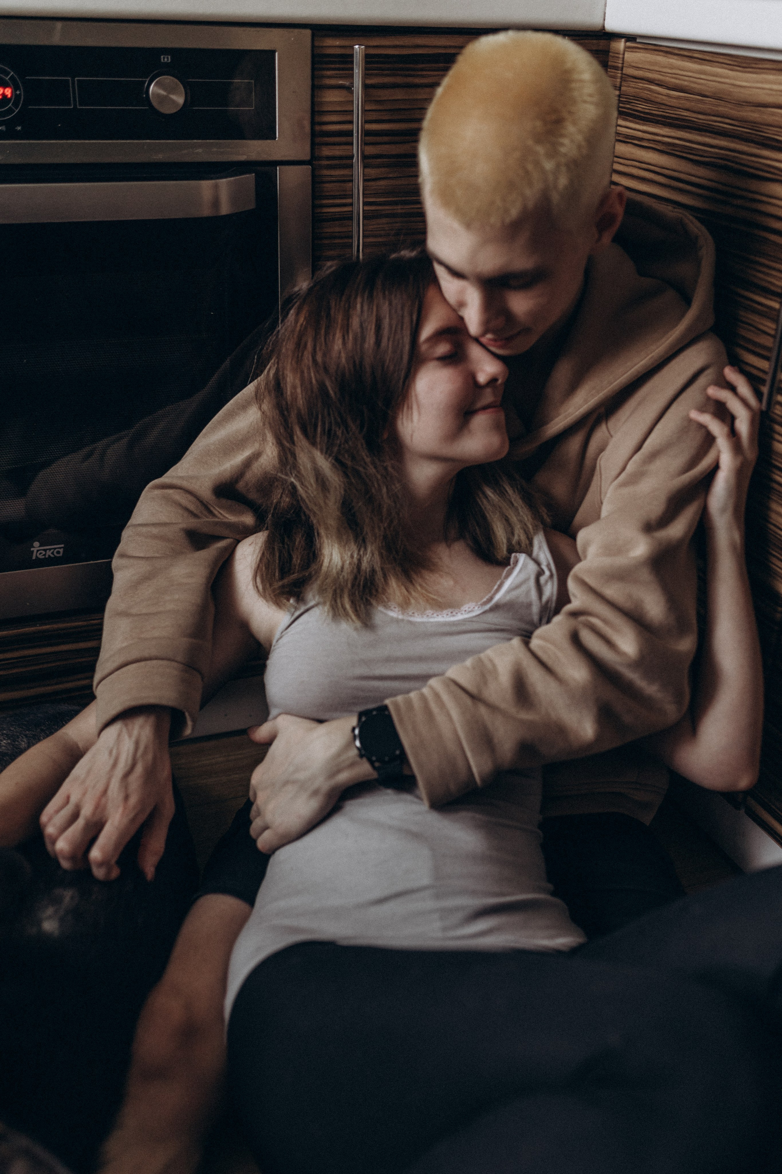 Матвей и Полина, а также кот и собака. Семейный фотограф lifestyle в Новосибирске Елена Шпилевая