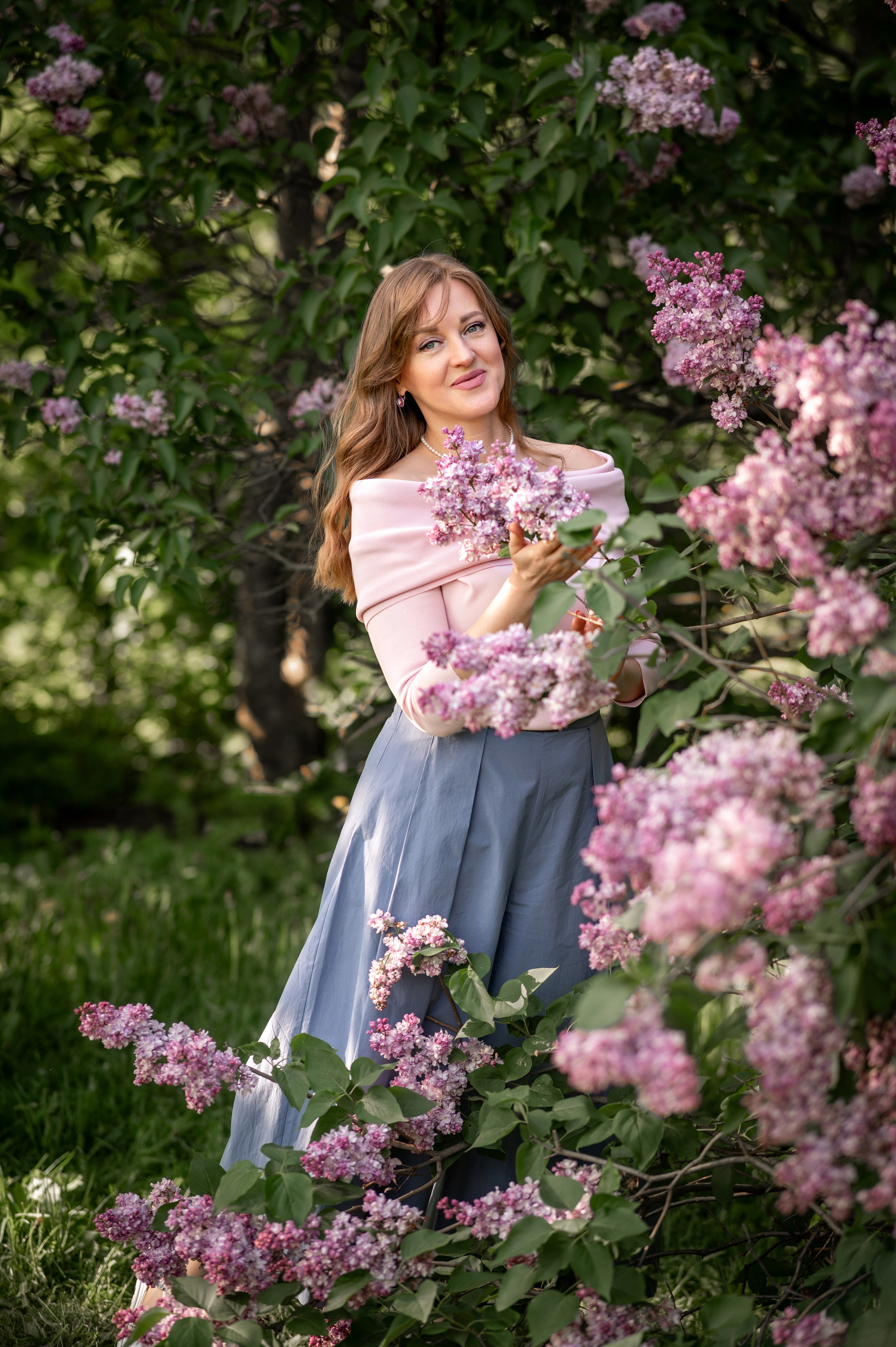 Марина в Сиреневом саду