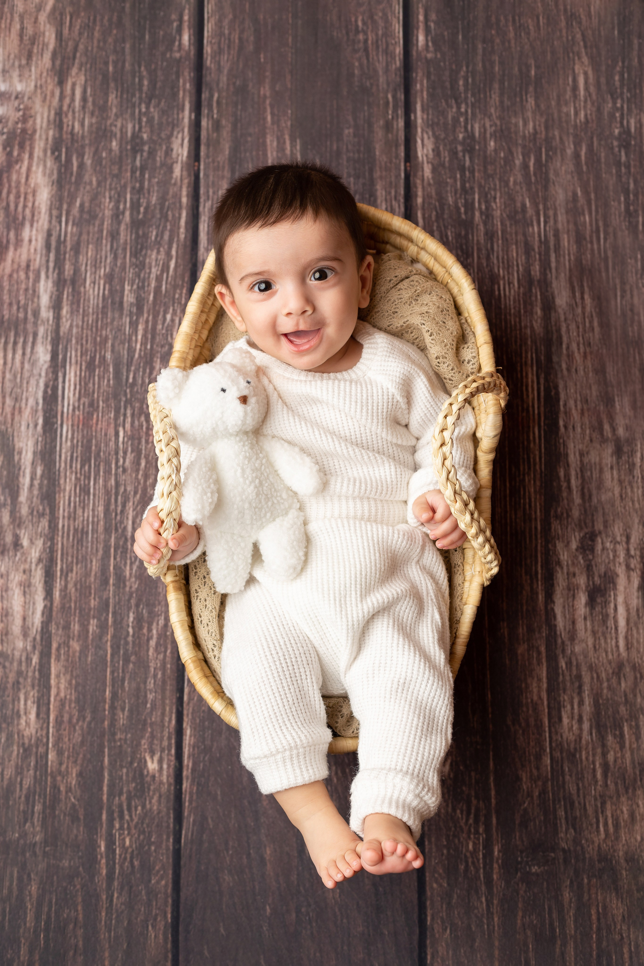 Проект «Полугодие» (малыши 6-9 месяцев). Фотограф новорожденных и детский фотограф в Радужном Васильева Елена