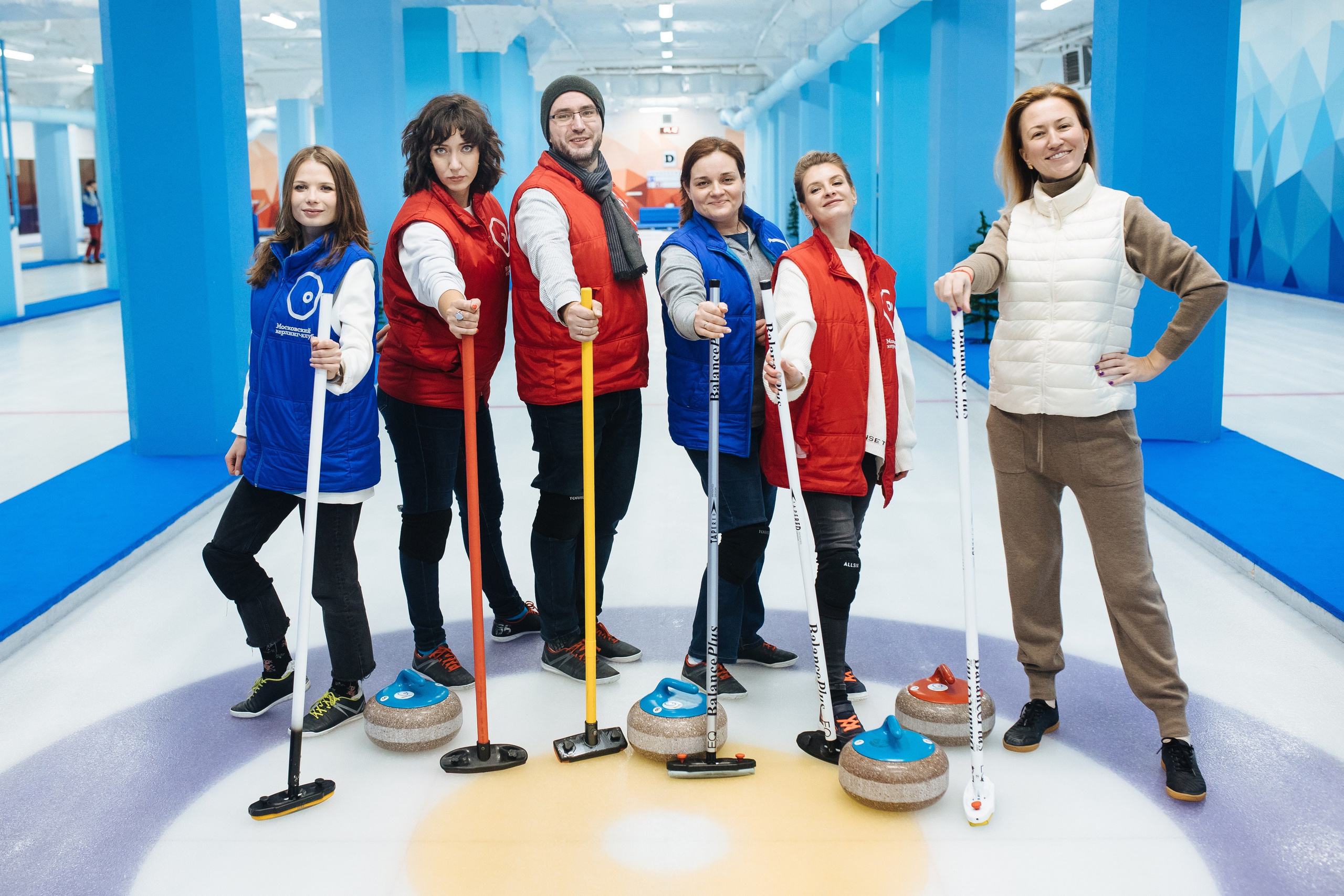Корпоратив в кёрлинге. Свадебный и семейный фотограф Екатерина Иванова