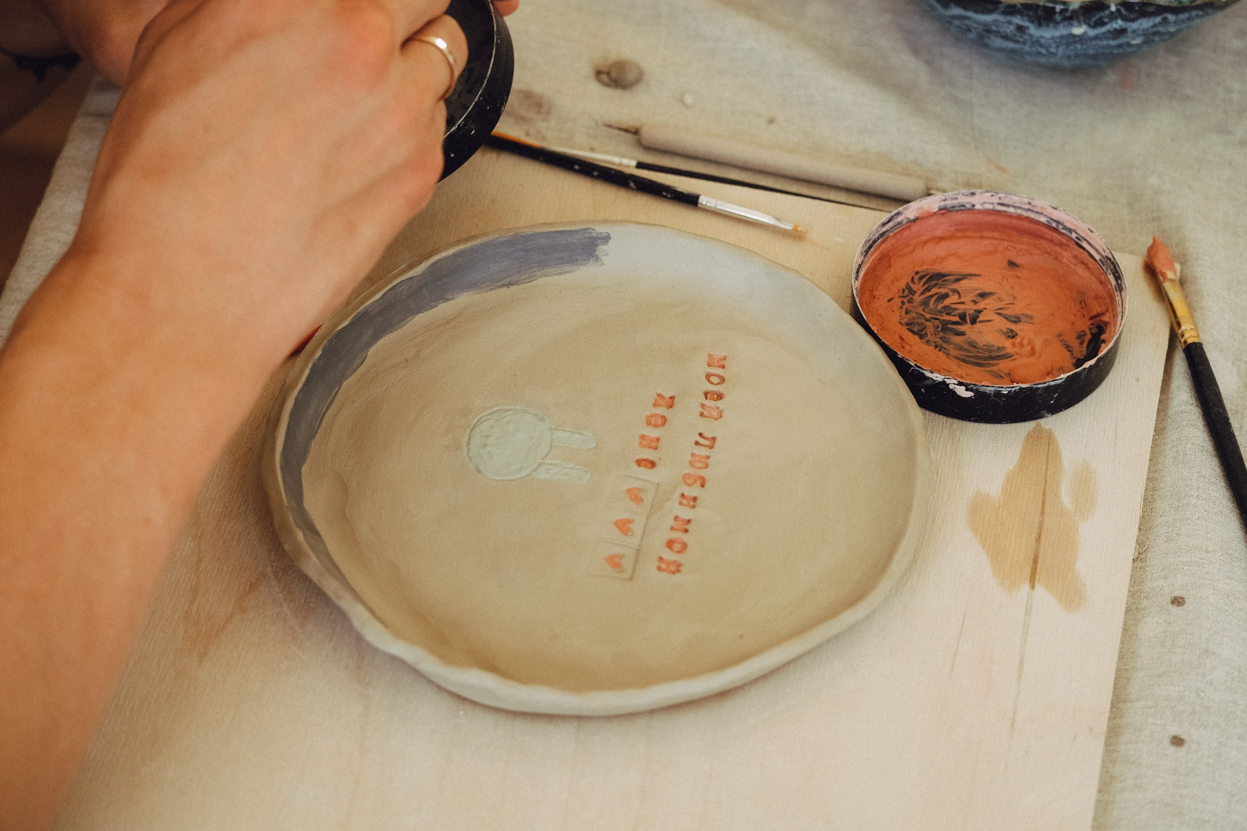 Любовь в студии лепки. Профессиональный фотограф, Санкт-Петербург — Виктория Богомолова