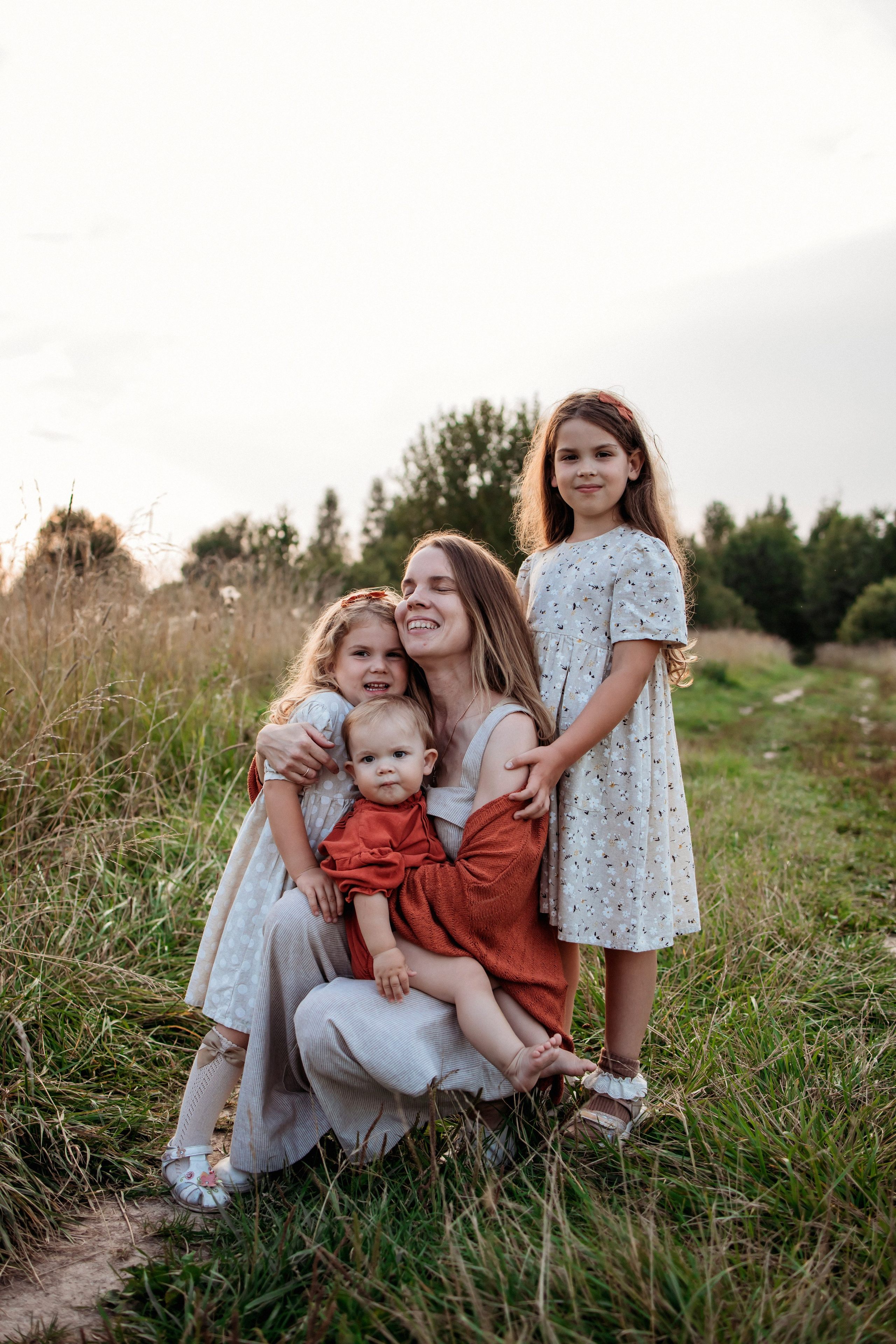 Аня, Геля, Саша, Ярослава. Семейный фотограф и видеограф Попова Юлия