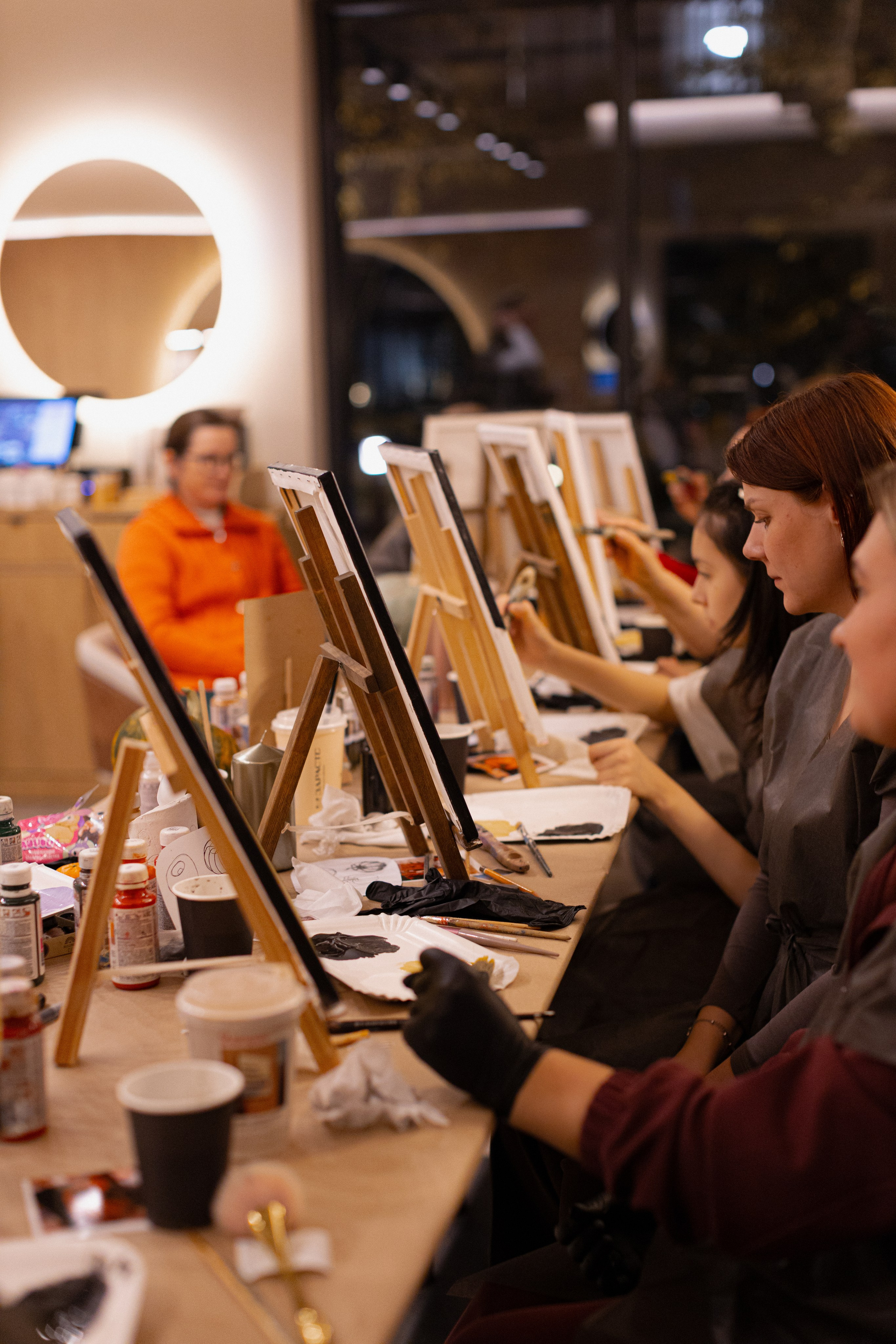 МК Тыква в кафе Здрасте. Анастасия Ракчеева Художник