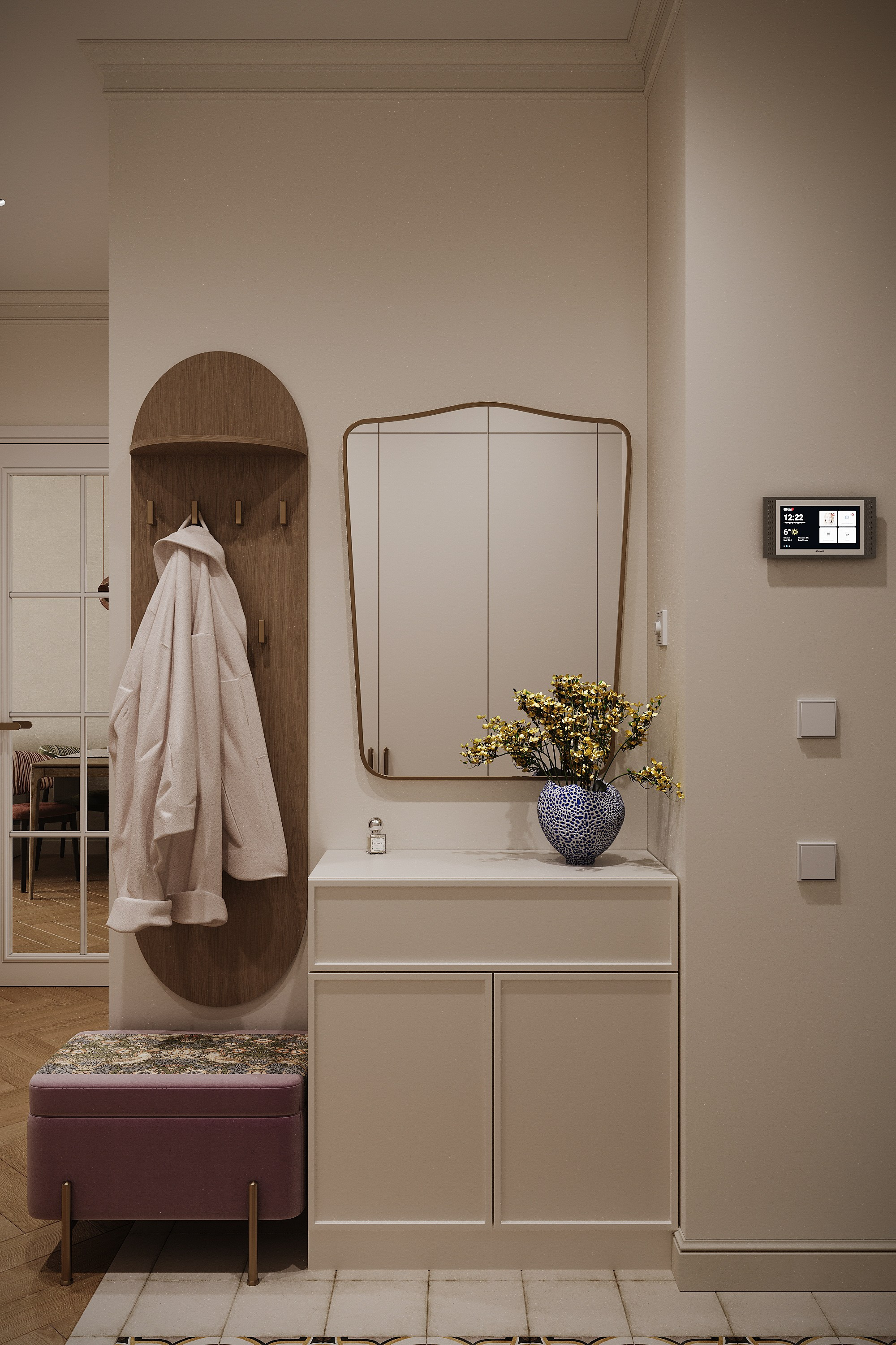 ЖК Петровский парк II — 70 м². КОМНАТА АИСТА дизайн-бюро | AIST ROOM design bureau