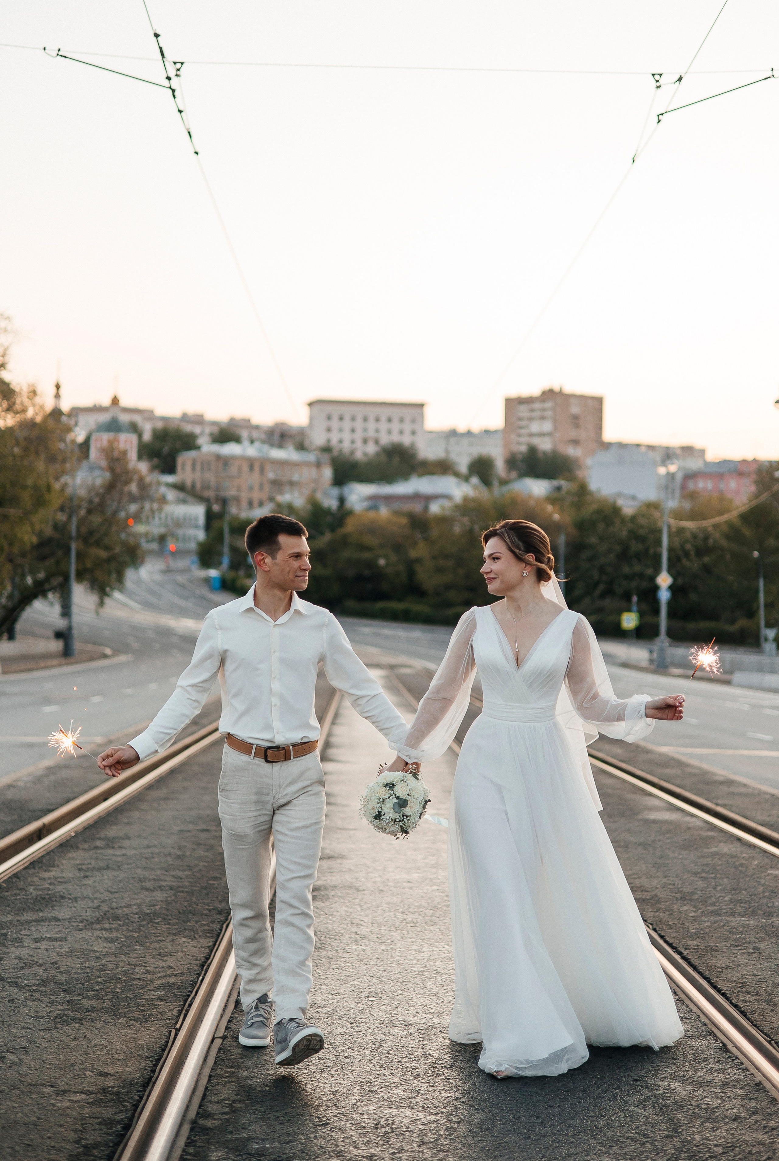 Серафима и Федор (на рассвете). Фотограф в Москве Екатерина Потапова