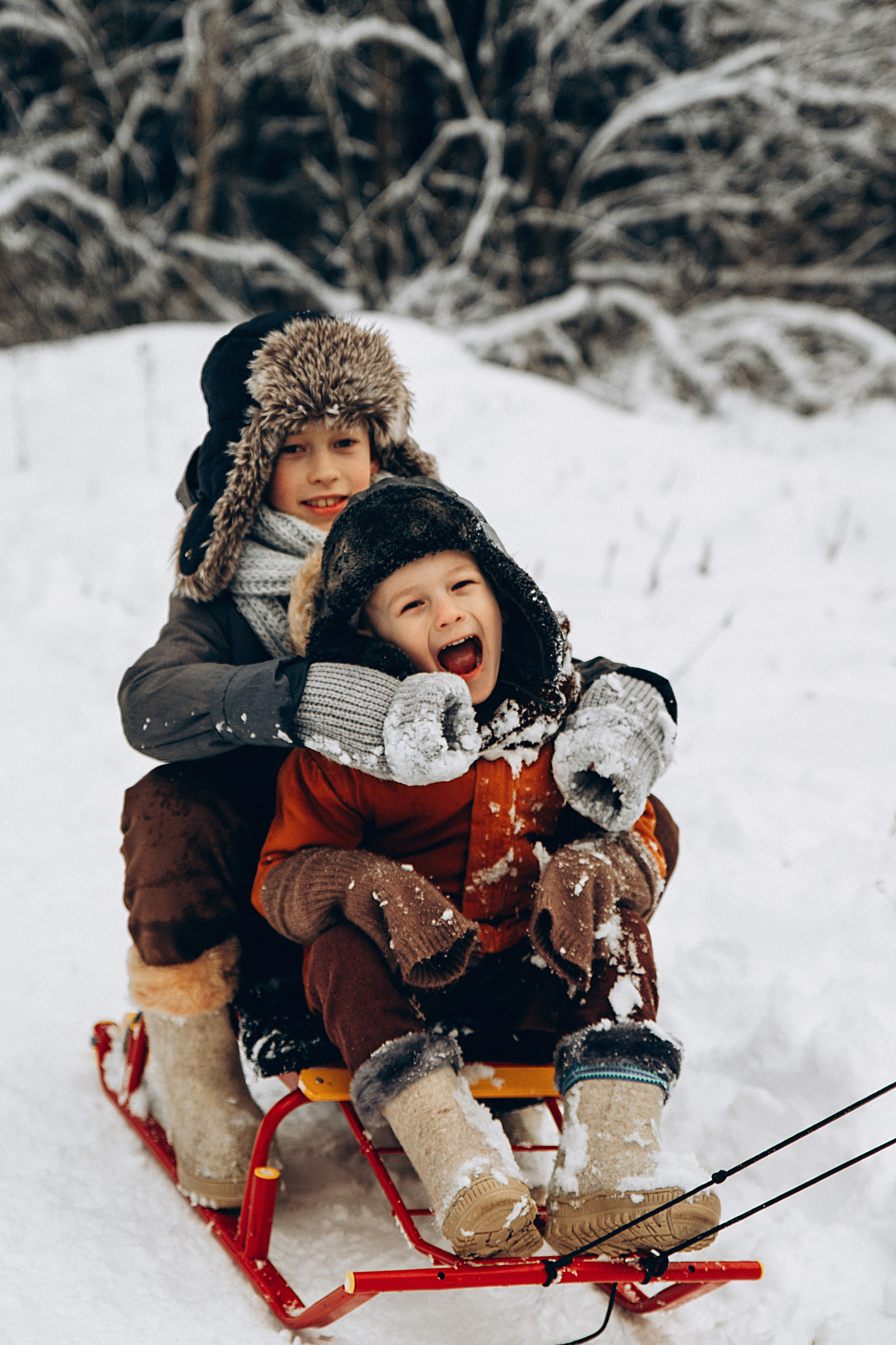 Зимние радости. Репортажный и детский фотограф в Минске