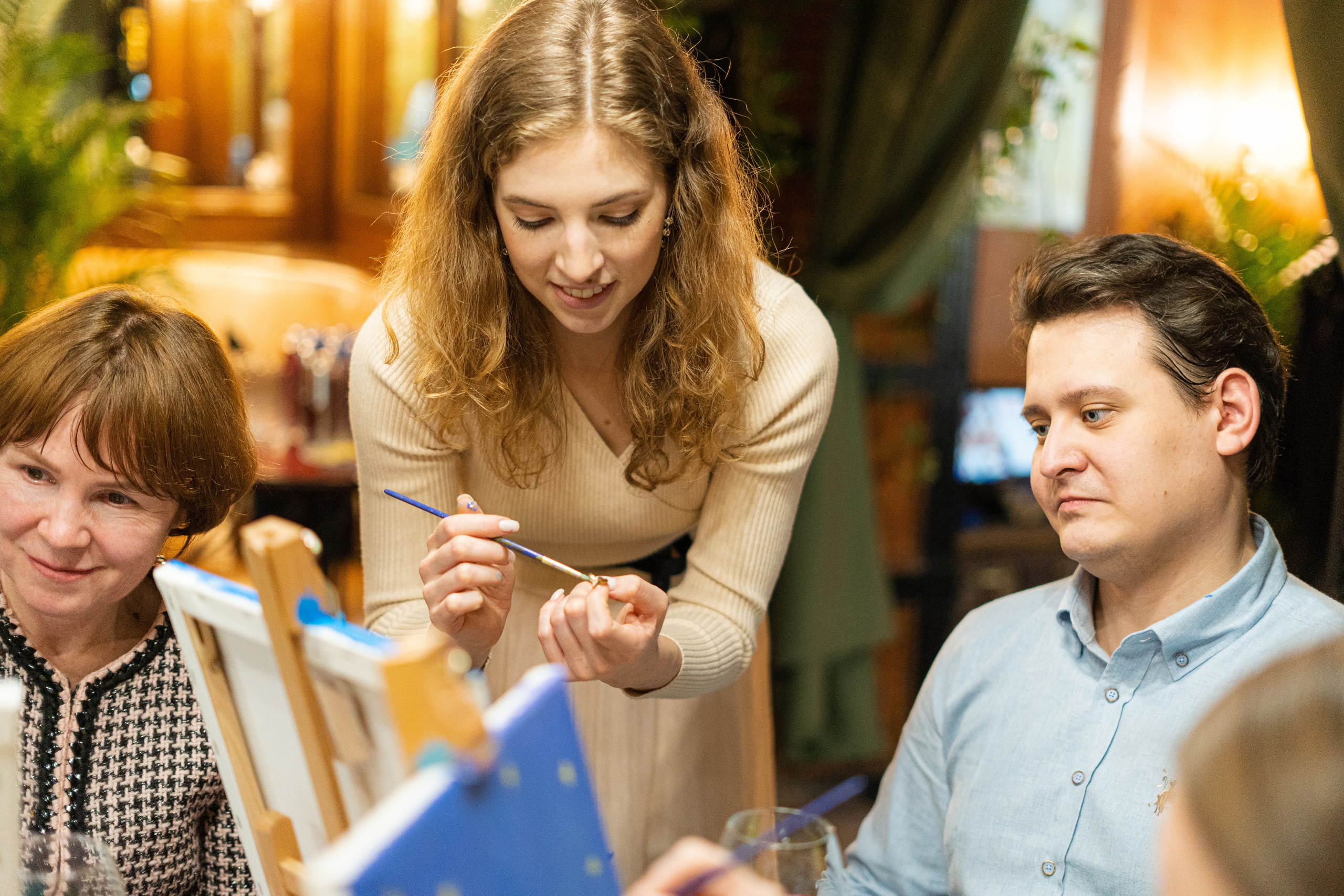 Корпоратив Teach Me Art 2. Портретный фотограф в Москве и Санкт-Петербурге Арина Чех