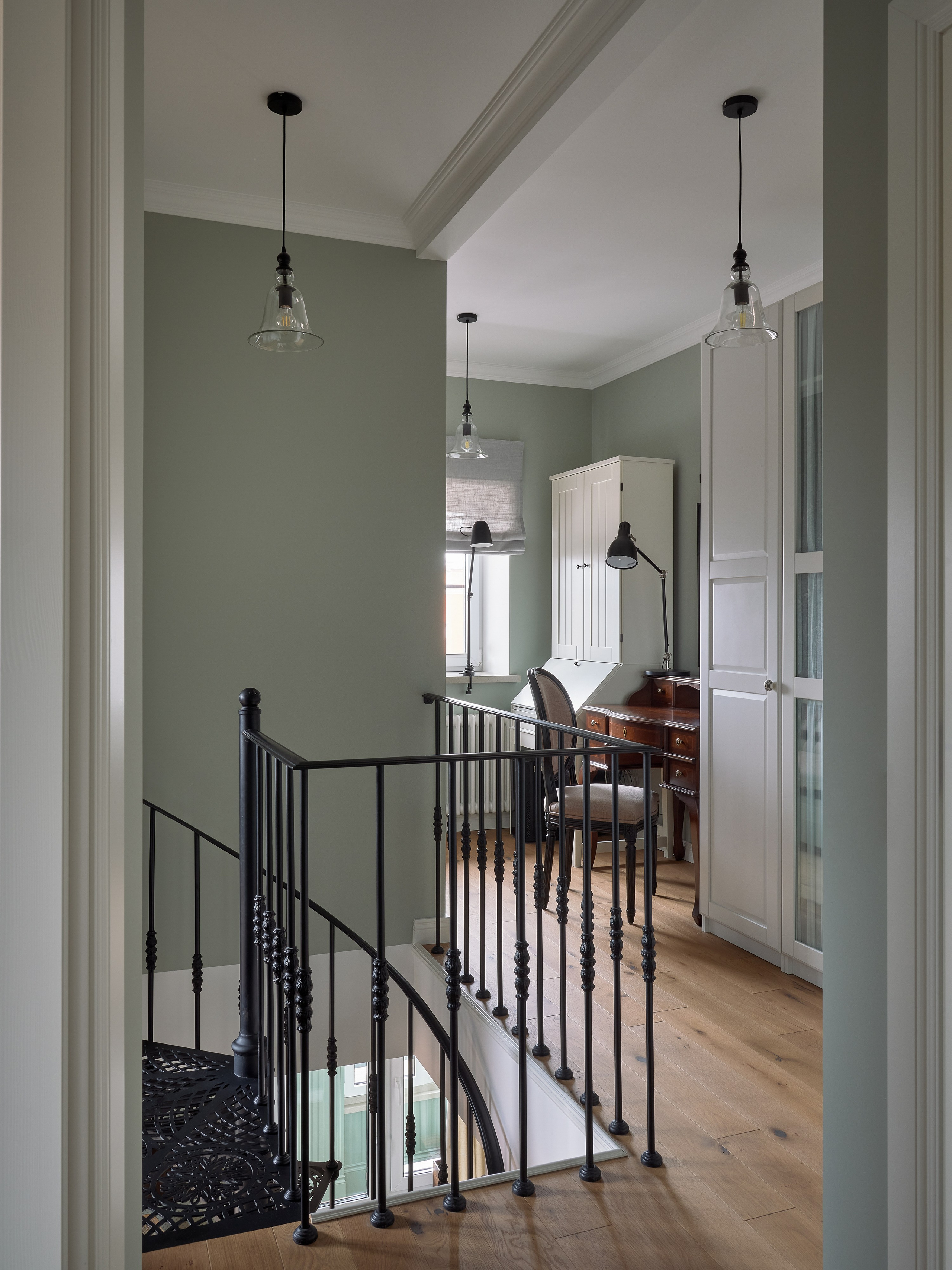 Таун-хаус с ажурной винтовой лестницей. Фотограф Наталья Вершинина