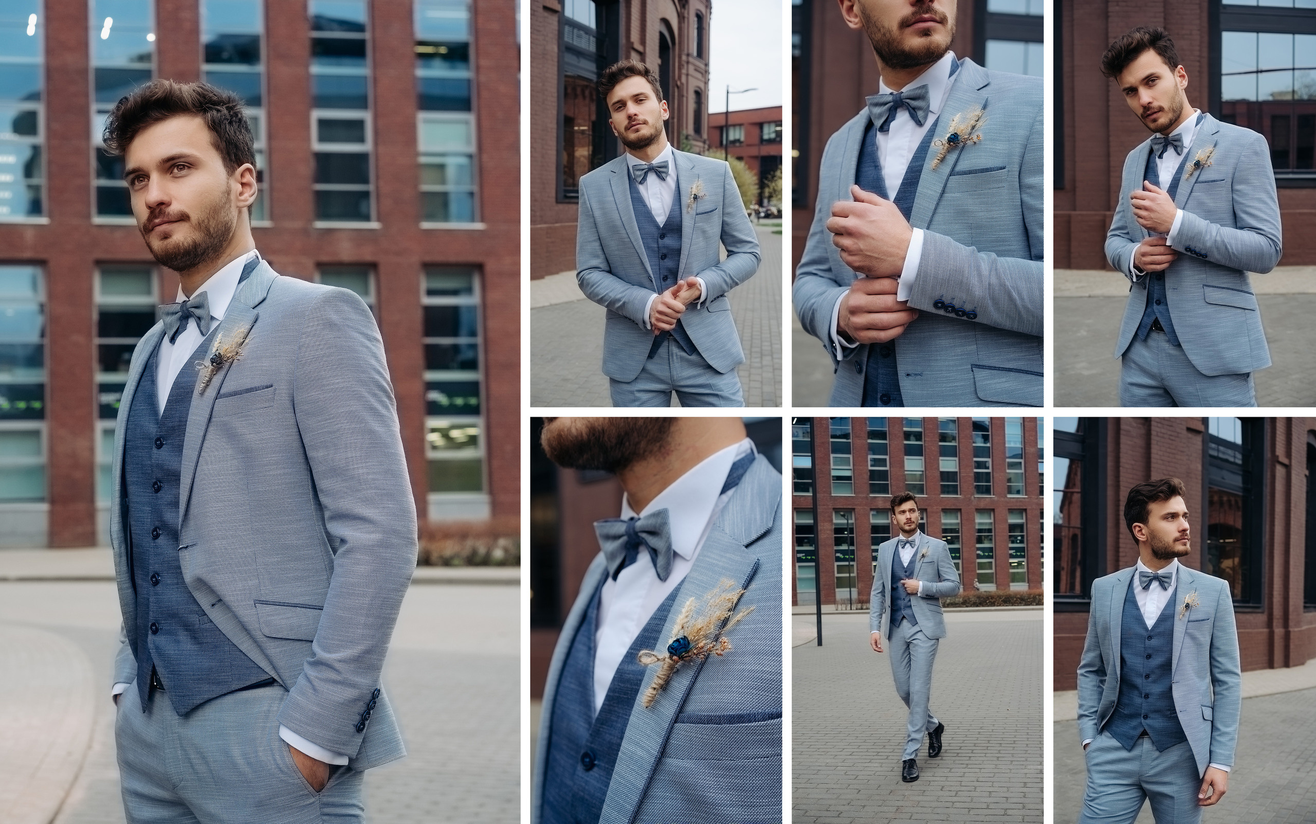 Фотосессия для магазина мужских костюмов Magic Wedding (Завод Арма)