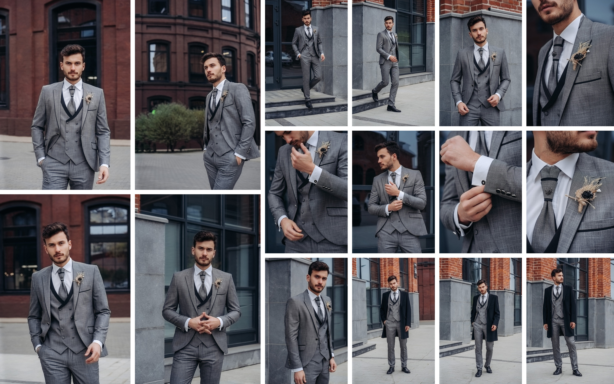 Фотосессия для магазина мужских костюмов Magic Wedding (Завод Арма)
