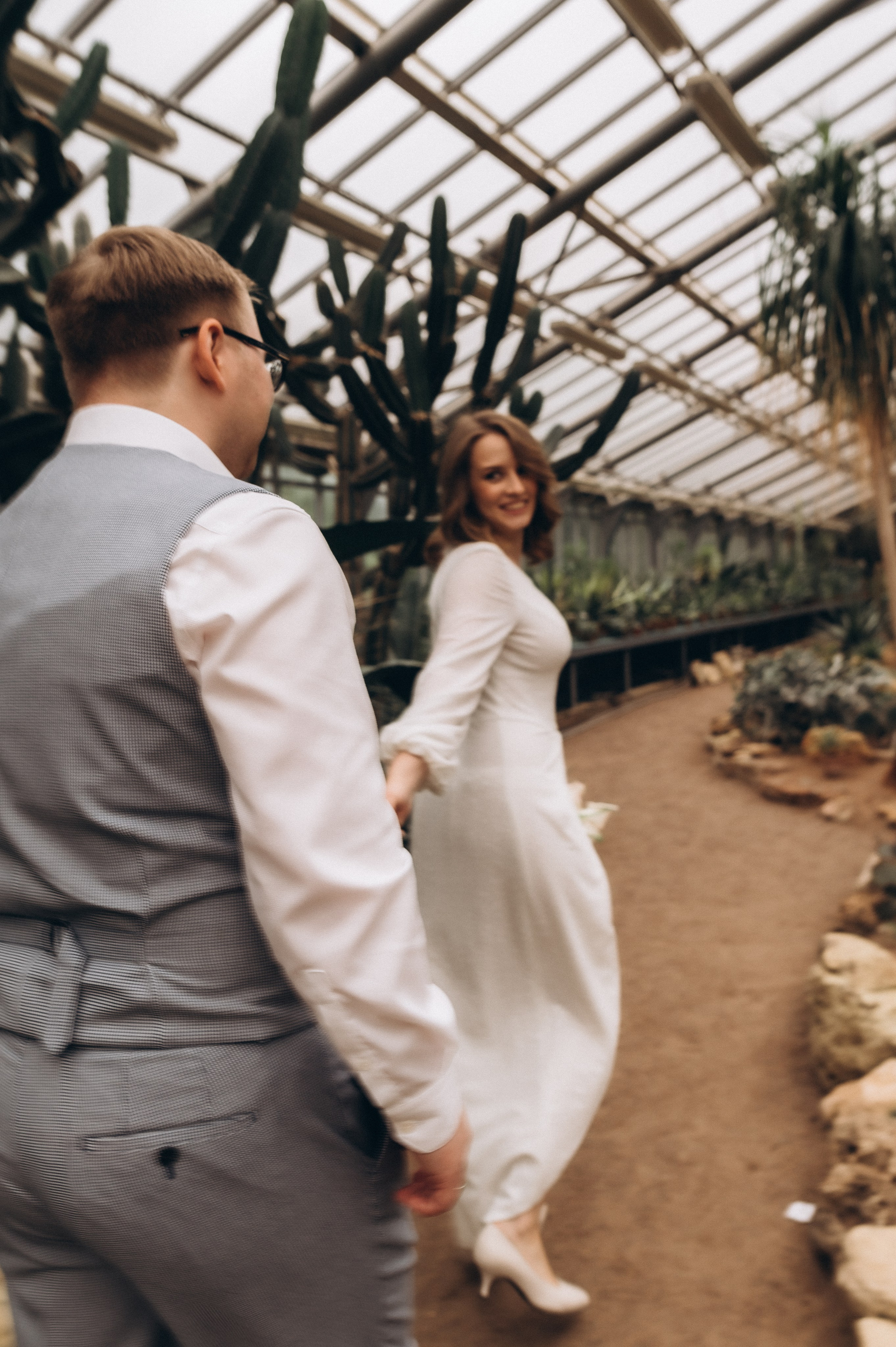 Загс+Оранжерея (камерная свадьба). Фотограф ПИТЕР СПБ Надежда Баранова