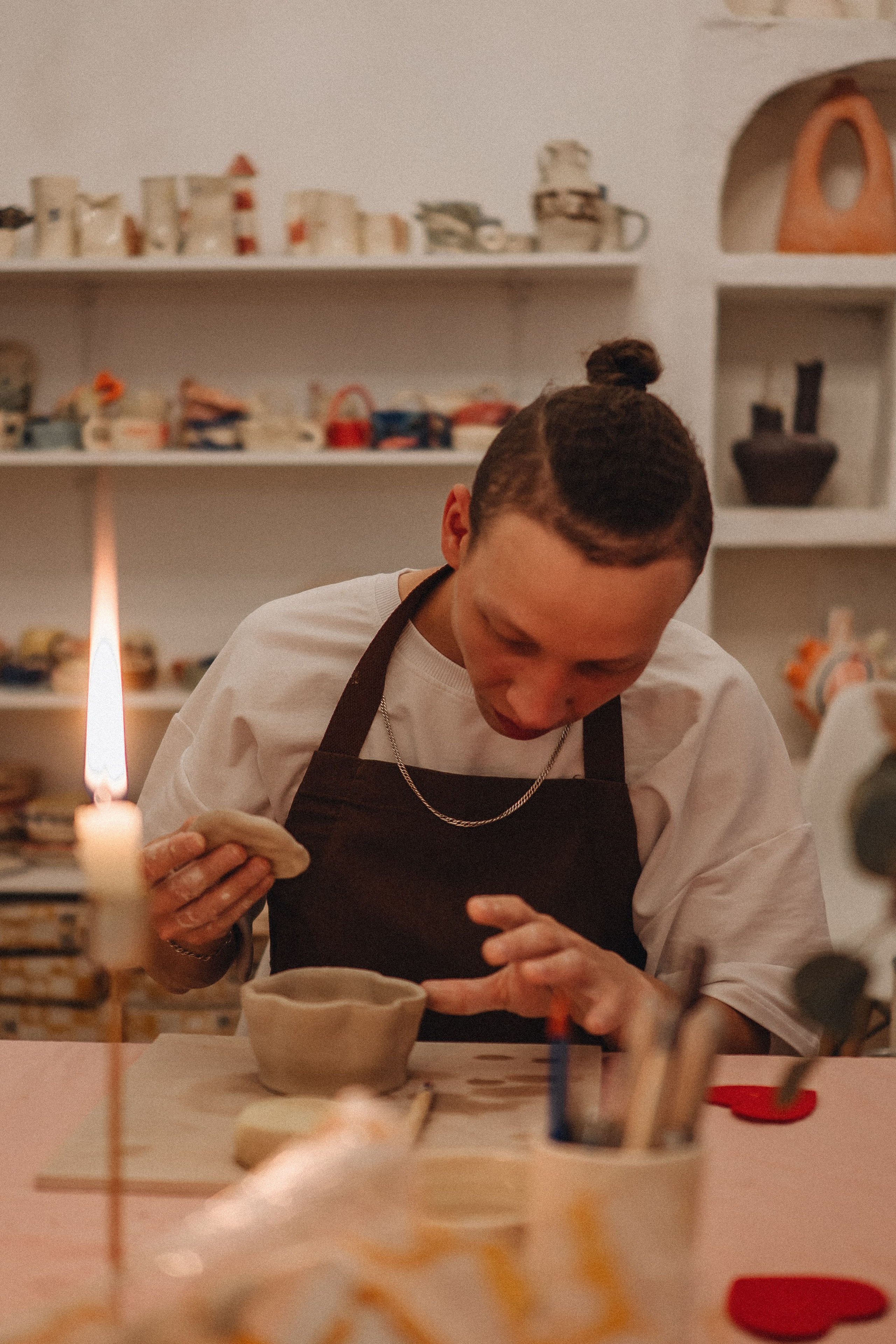 СВИДАНИЕ В ГОНЧАРНОЙ МАСТЕРСКОЙ. Профессиональный фотограф, Санкт-Петербург — Виктория Богомолова