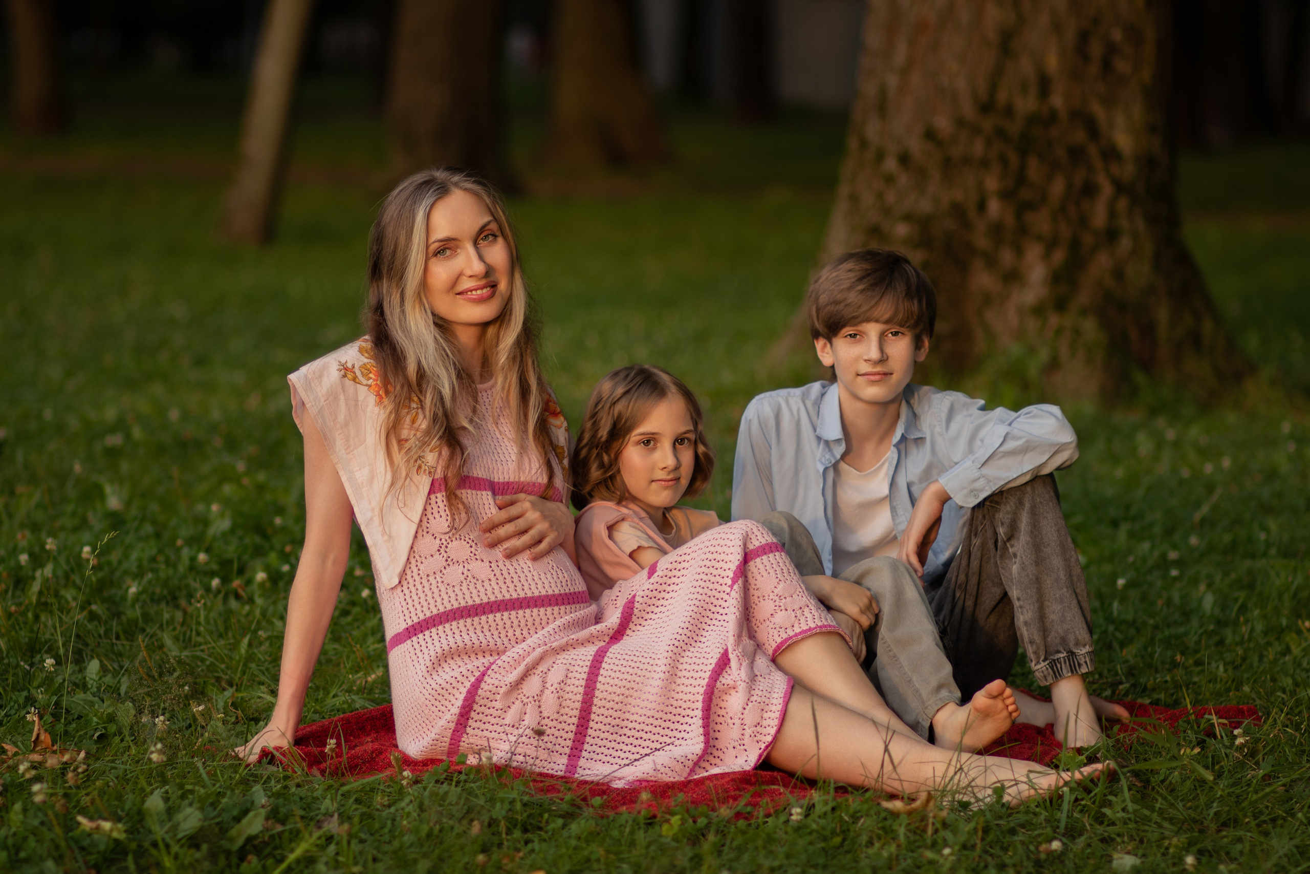 Руслана с детками. Мария Марченкова фотограф СПб