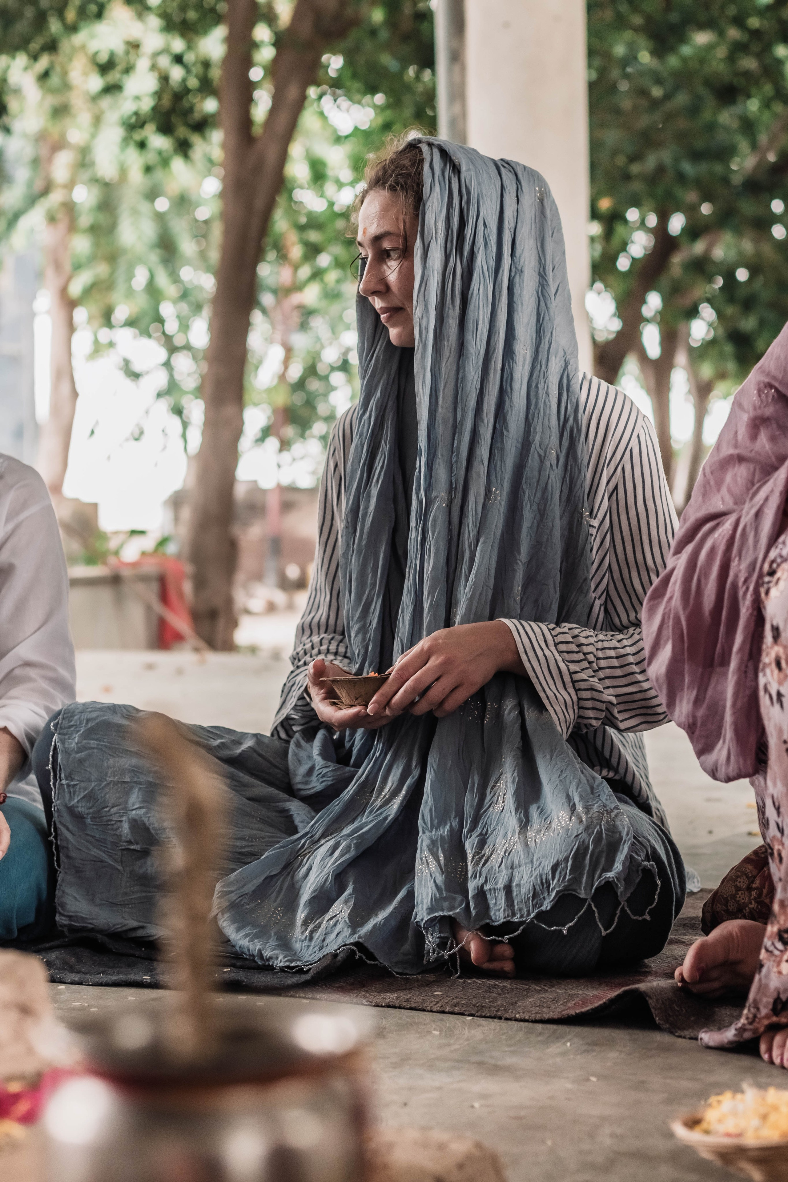 Pitri Paksha yagyas & poojas Devraha Baba ji ashram. Mariam Bagdasaryan
