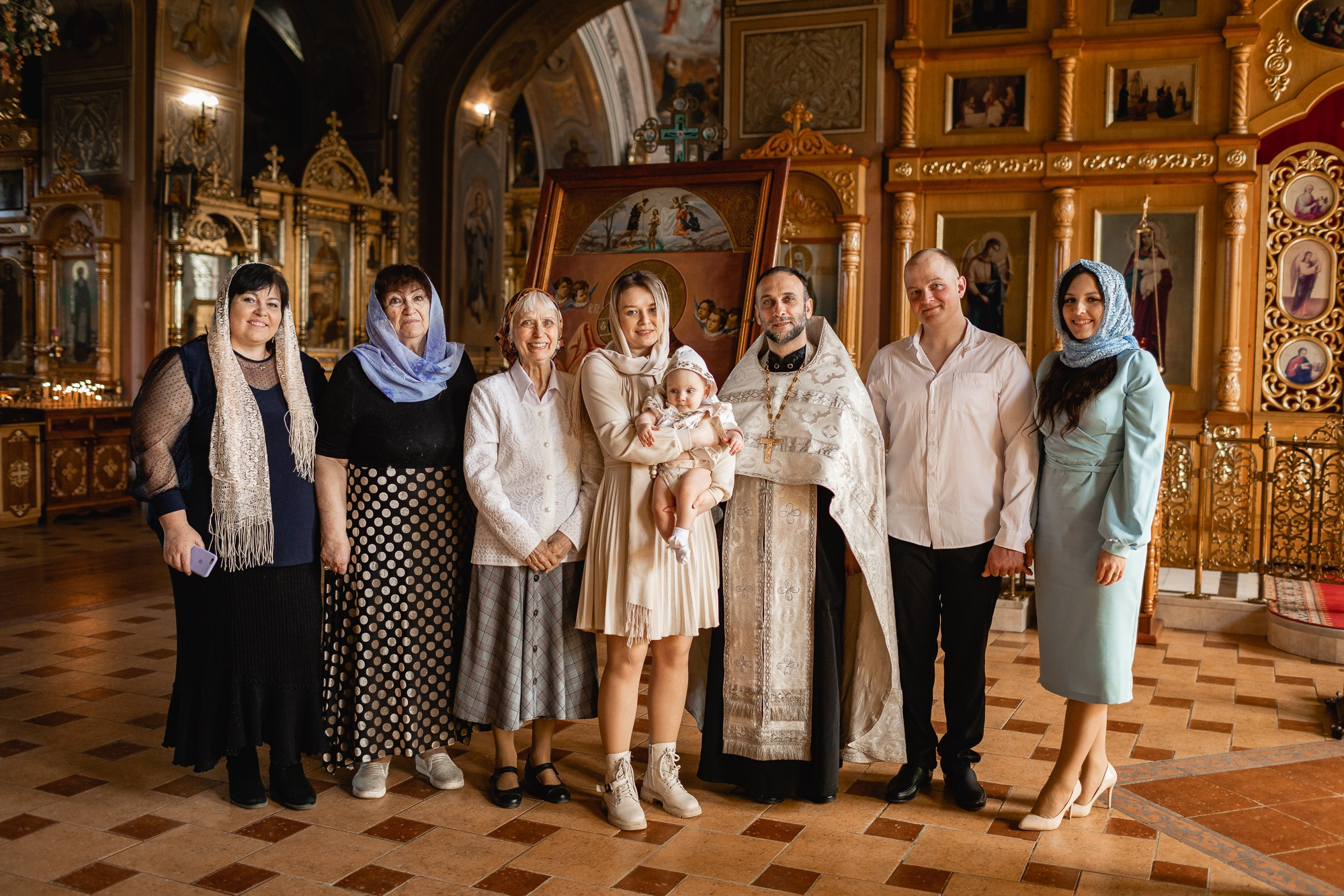 КРЕЩЕНИЕ АРТЕМА (Н. Белого). Семейный фотограф новорождённых в Серпухове Юлия Новикова +79637785957