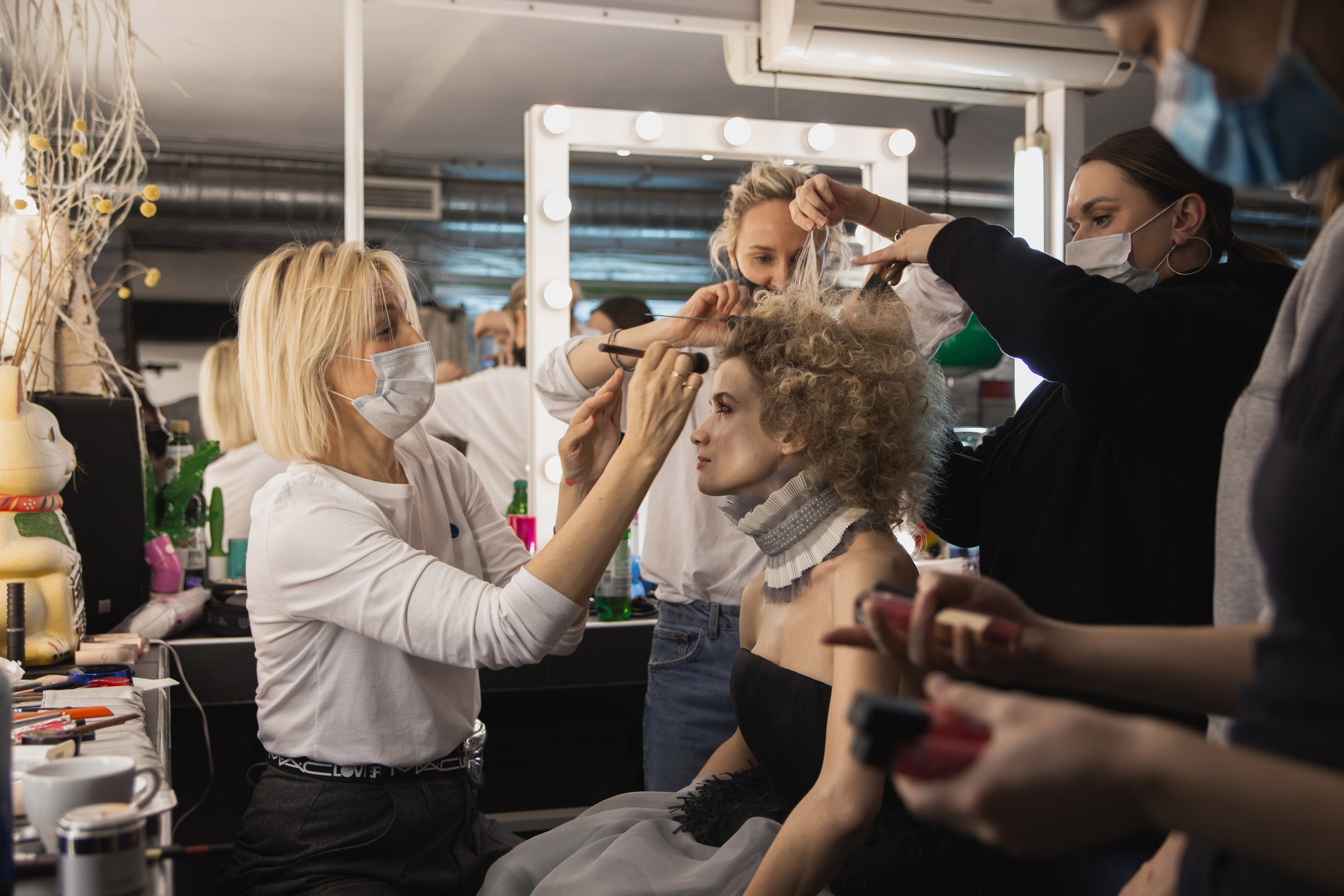 Backstage. Фотограф Макс Давыдов