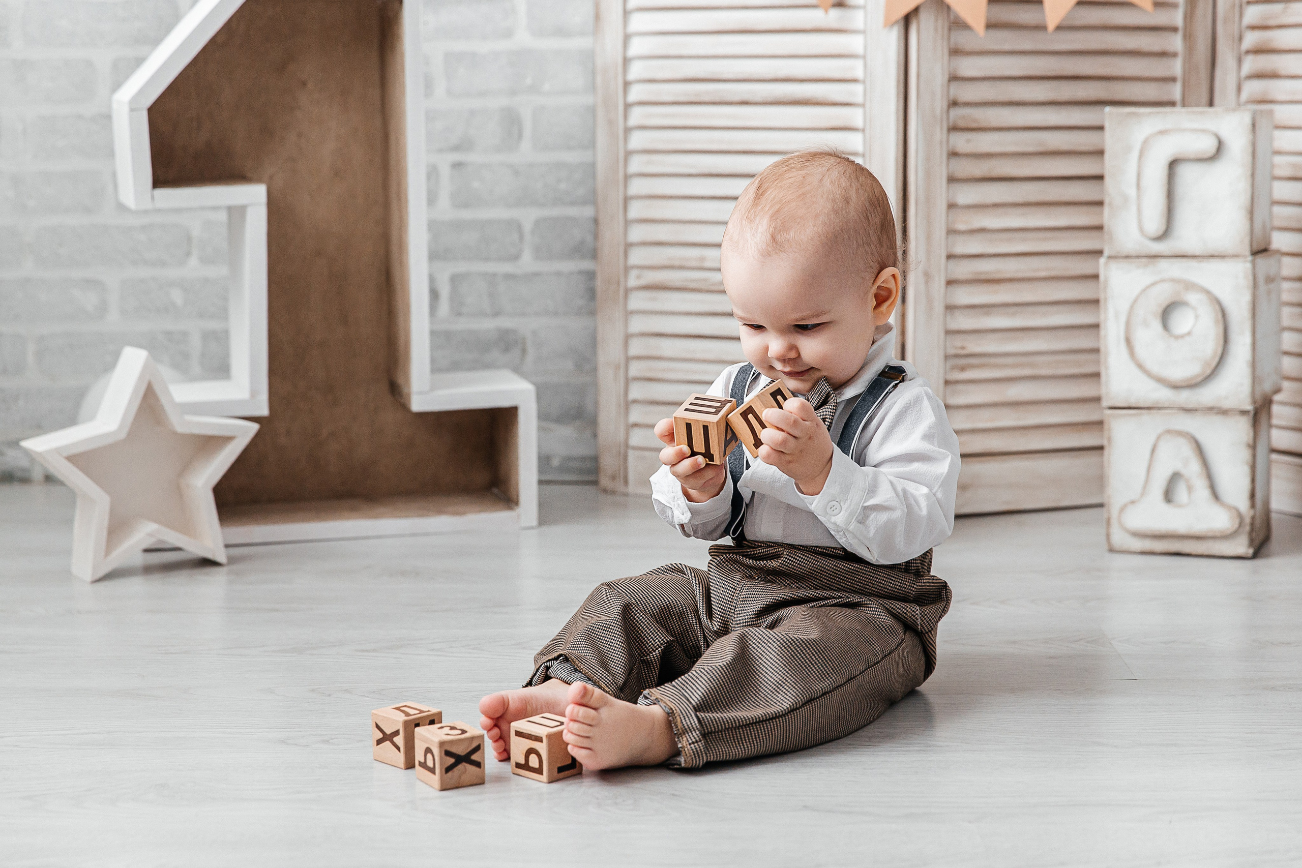Кубики ГОД, единичка. Детский фотограф, выпускные альбомы в Нижнем Новгороде Бодягина Мария