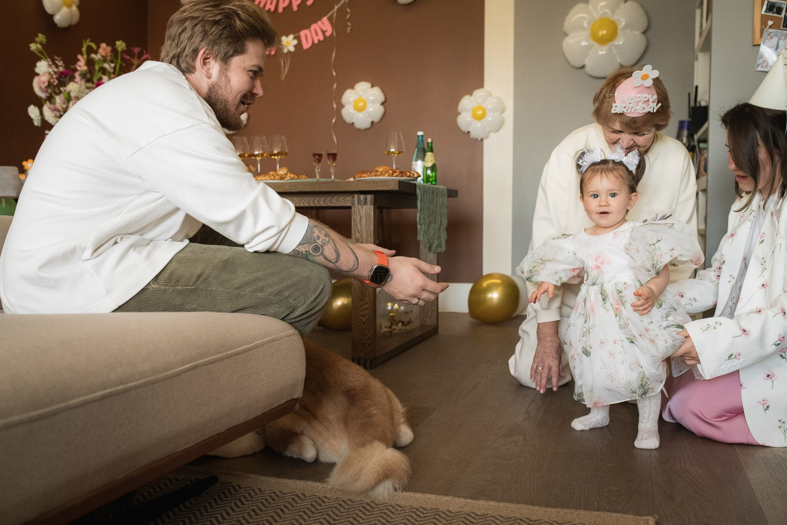 Годовасие дома. Семейный фотограф в Москве Ольга Барсукова