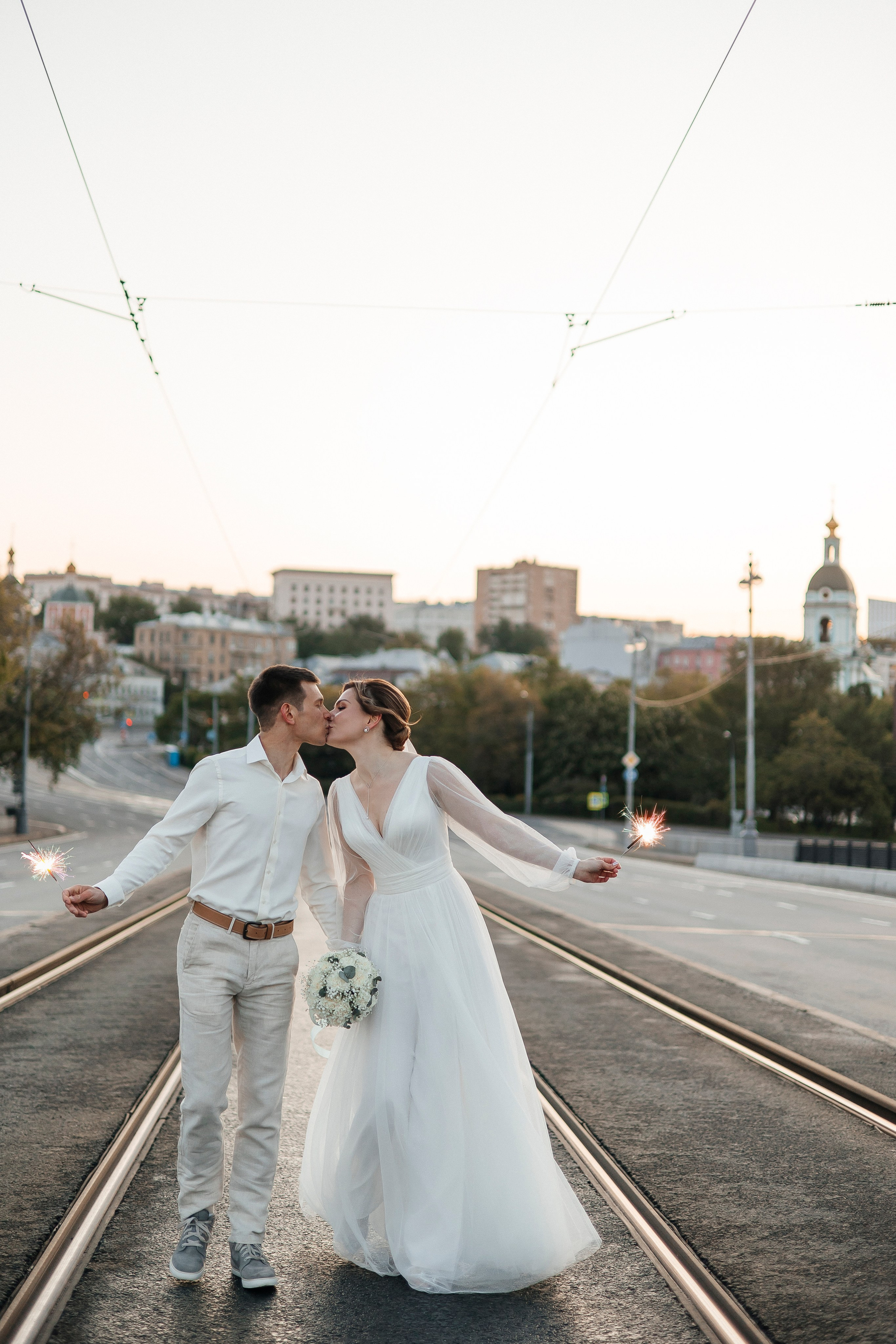 Серафима и Федор (на рассвете). Фотограф в Москве Екатерина Потапова