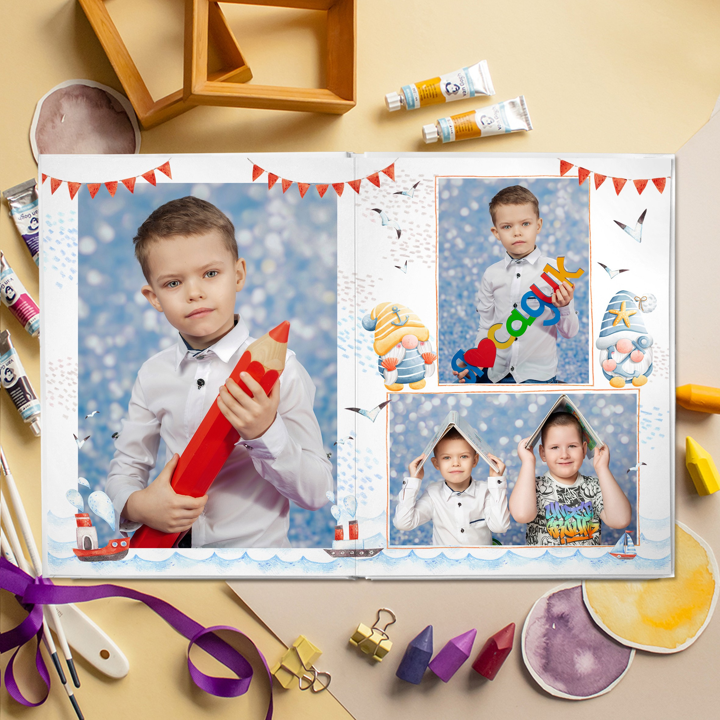 ДЕТСКИЙ САД _АЛЬБОМЫ_2024-2025. Детский, семейный фотограф в Южно-Сахалинске, Невельске и Холмске