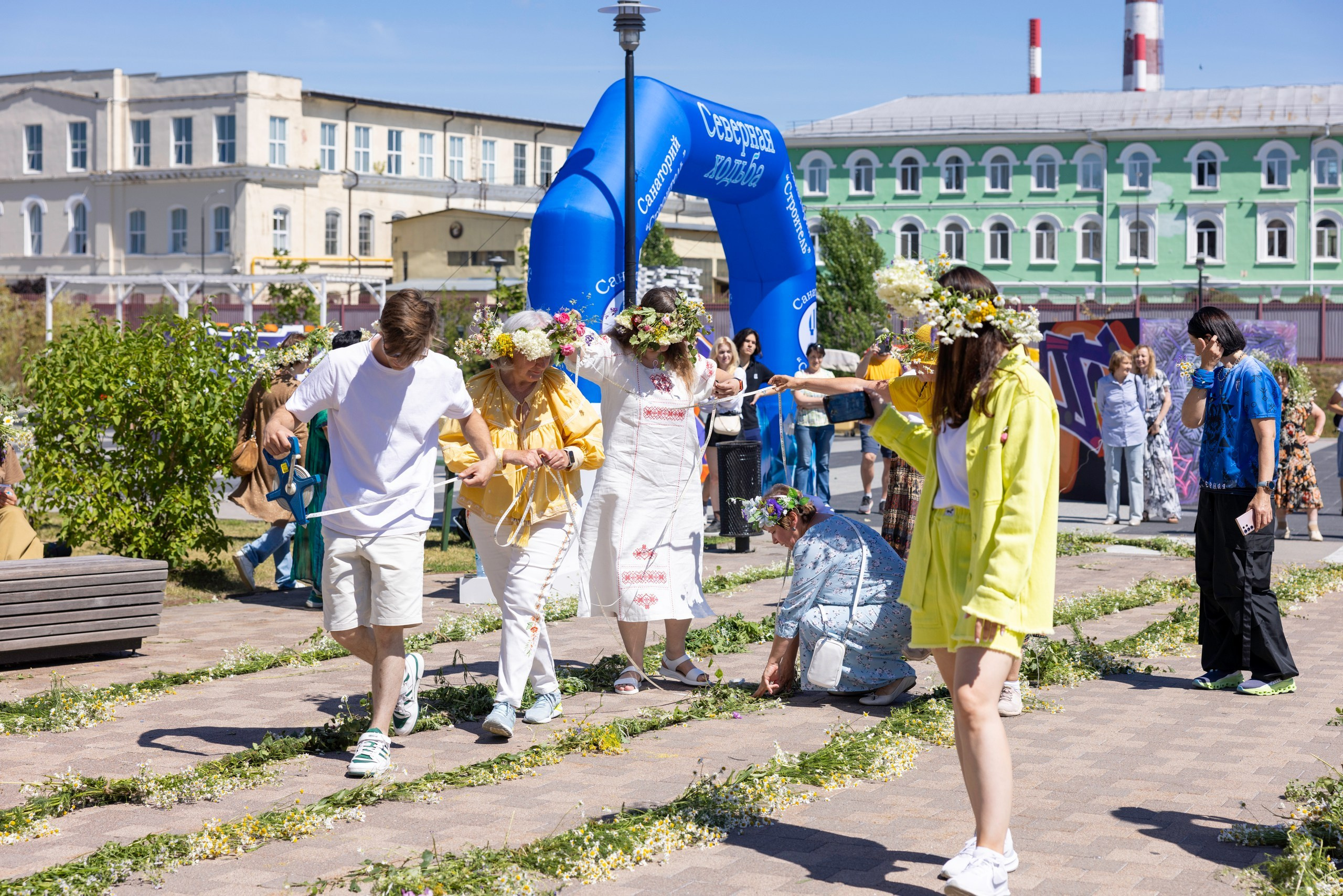 Фестиваль «Ромашковый хоровод». Северная ходьба. Фотограф в Туле Крупский АнДРей. Фотостудия «КАДР71» в Туле