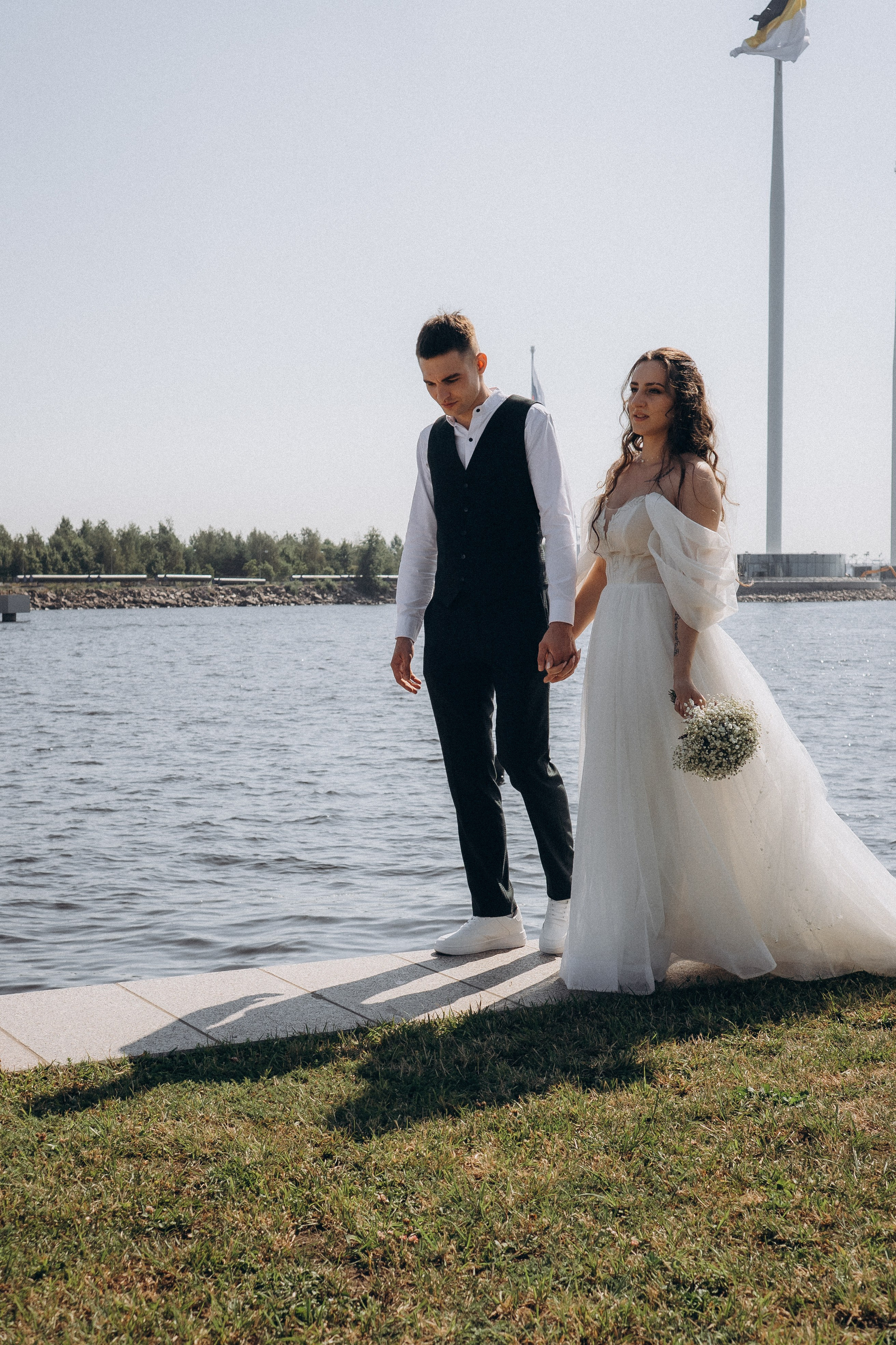 СВАДЕБНАЯ СЬЕМК В ПАРКЕ 300-ЛЕТИЯ. Профессиональный фотограф, Санкт-Петербург — Виктория Богомолова