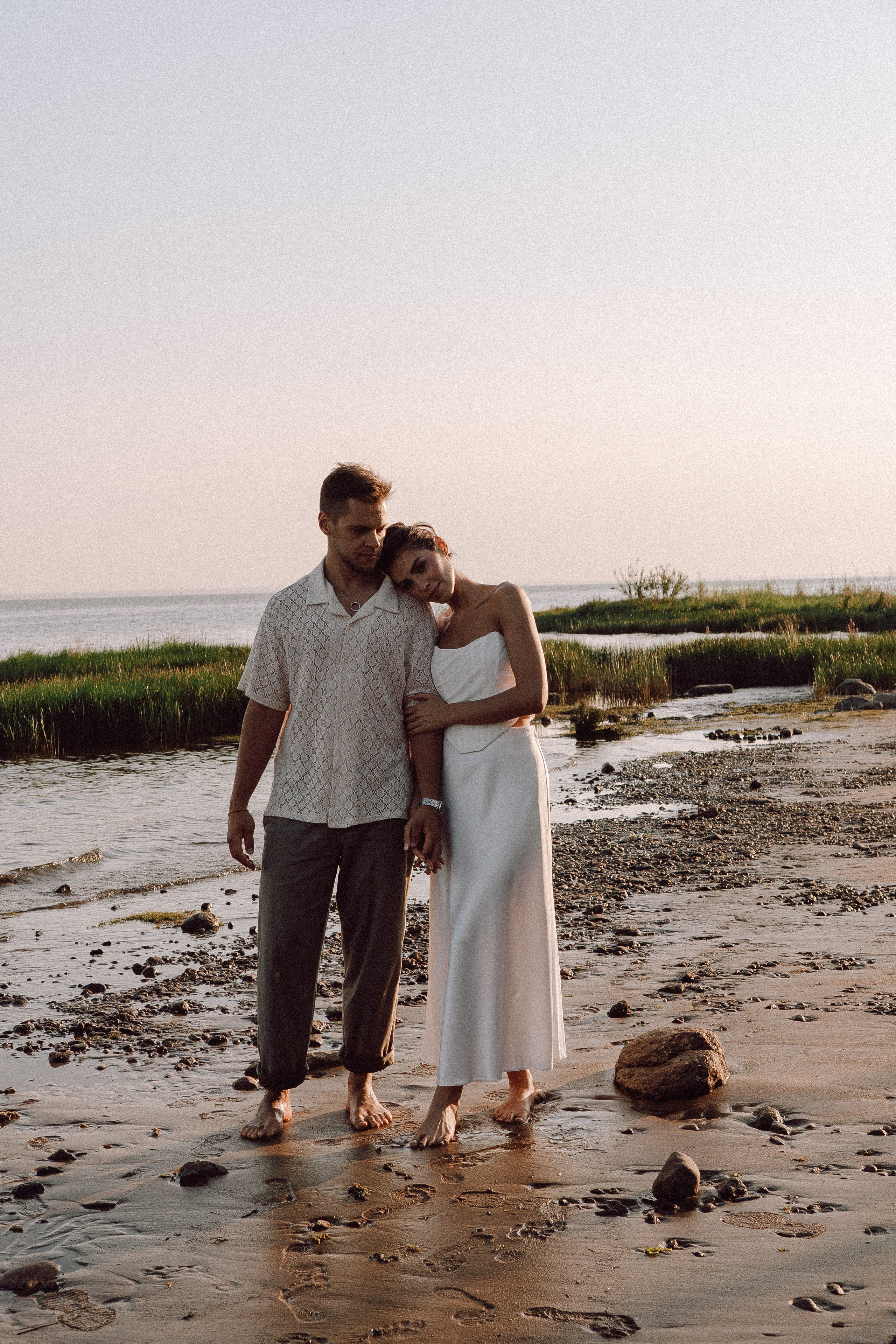 СВАДЕБНАЯ ФОТОСЕССИЯ ВЫЕЗДНОЙ ЦЕРЕМОНИИ (ФИНСКИЙ ЗАЛИВ). Профессиональный фотограф, Санкт-Петербург — Виктория Богомолова
