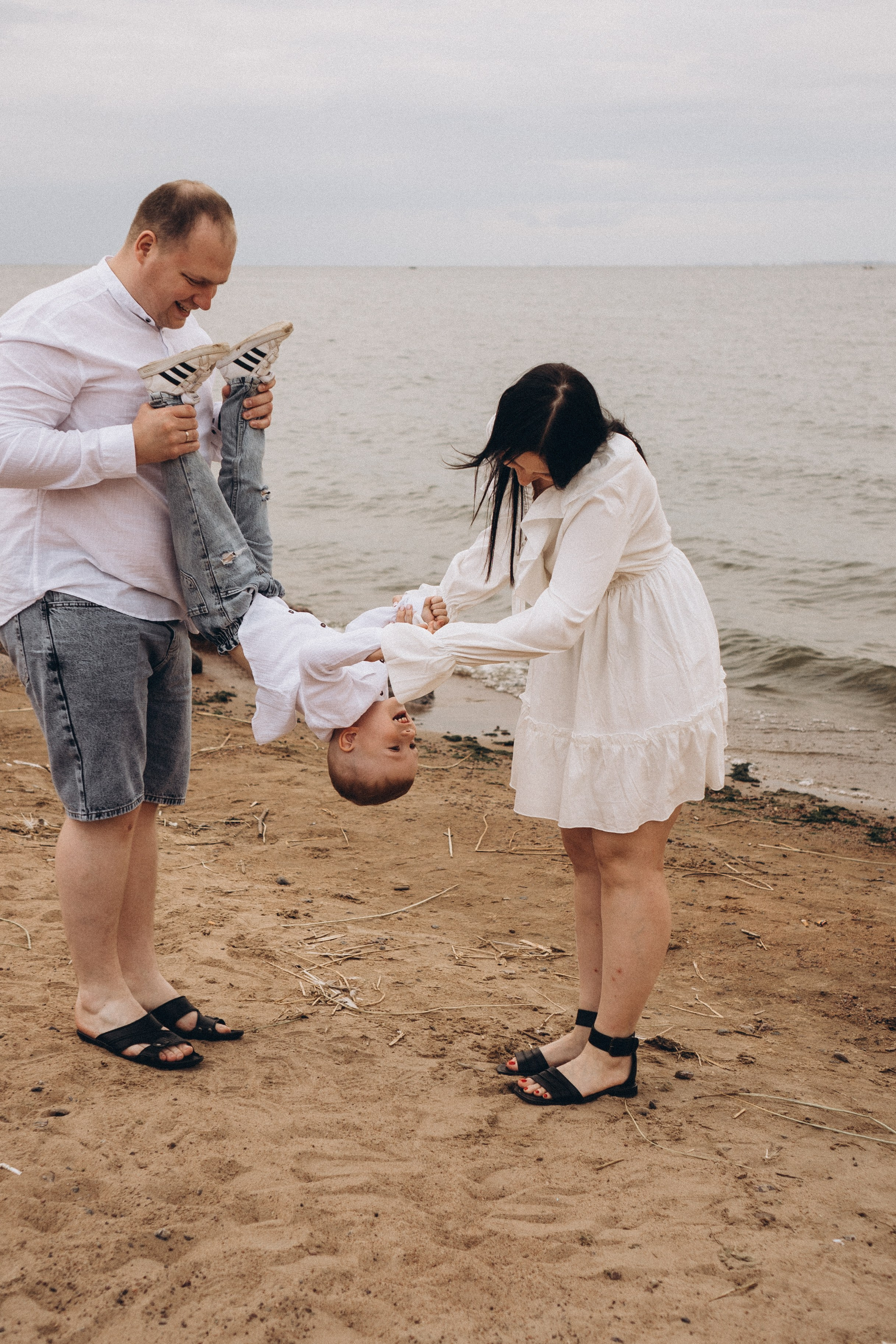 Семейная история на берегу залива. Профессиональный фотограф, Санкт-Петербург — Виктория Богомолова