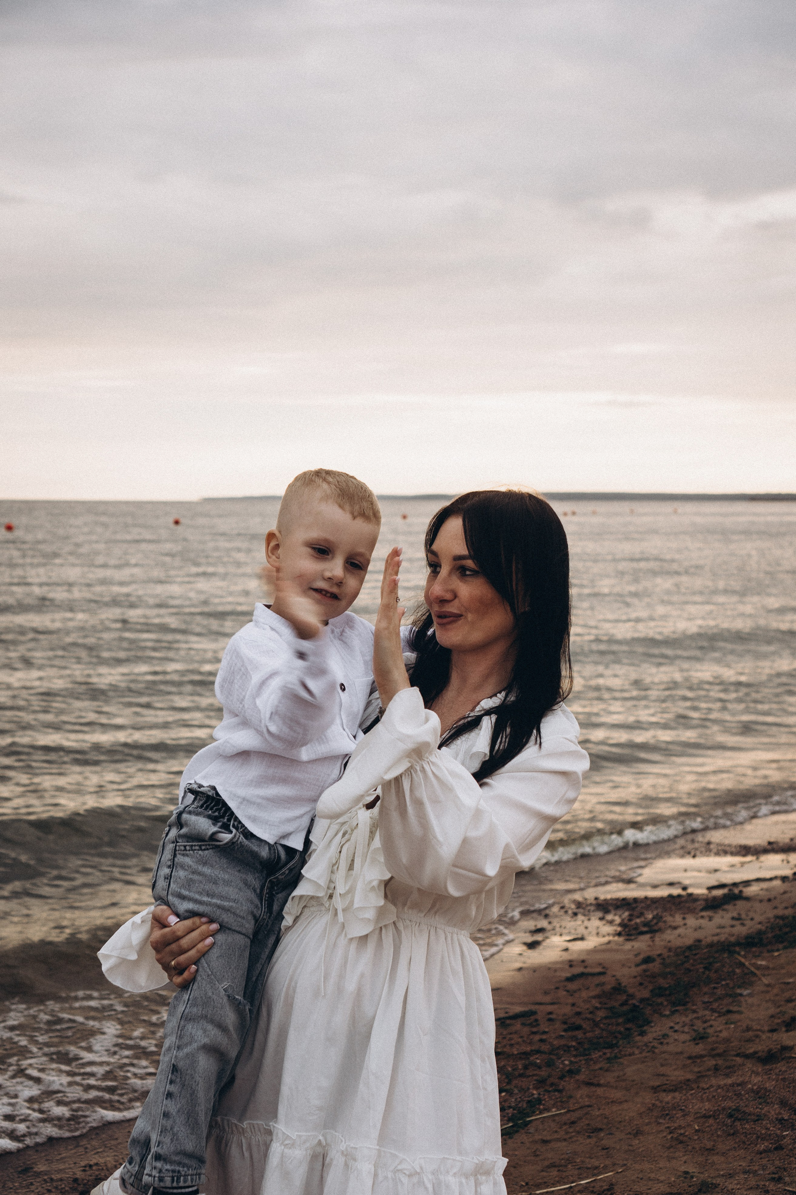 Семейная история на берегу залива. Профессиональный фотограф, Санкт-Петербург — Виктория Богомолова