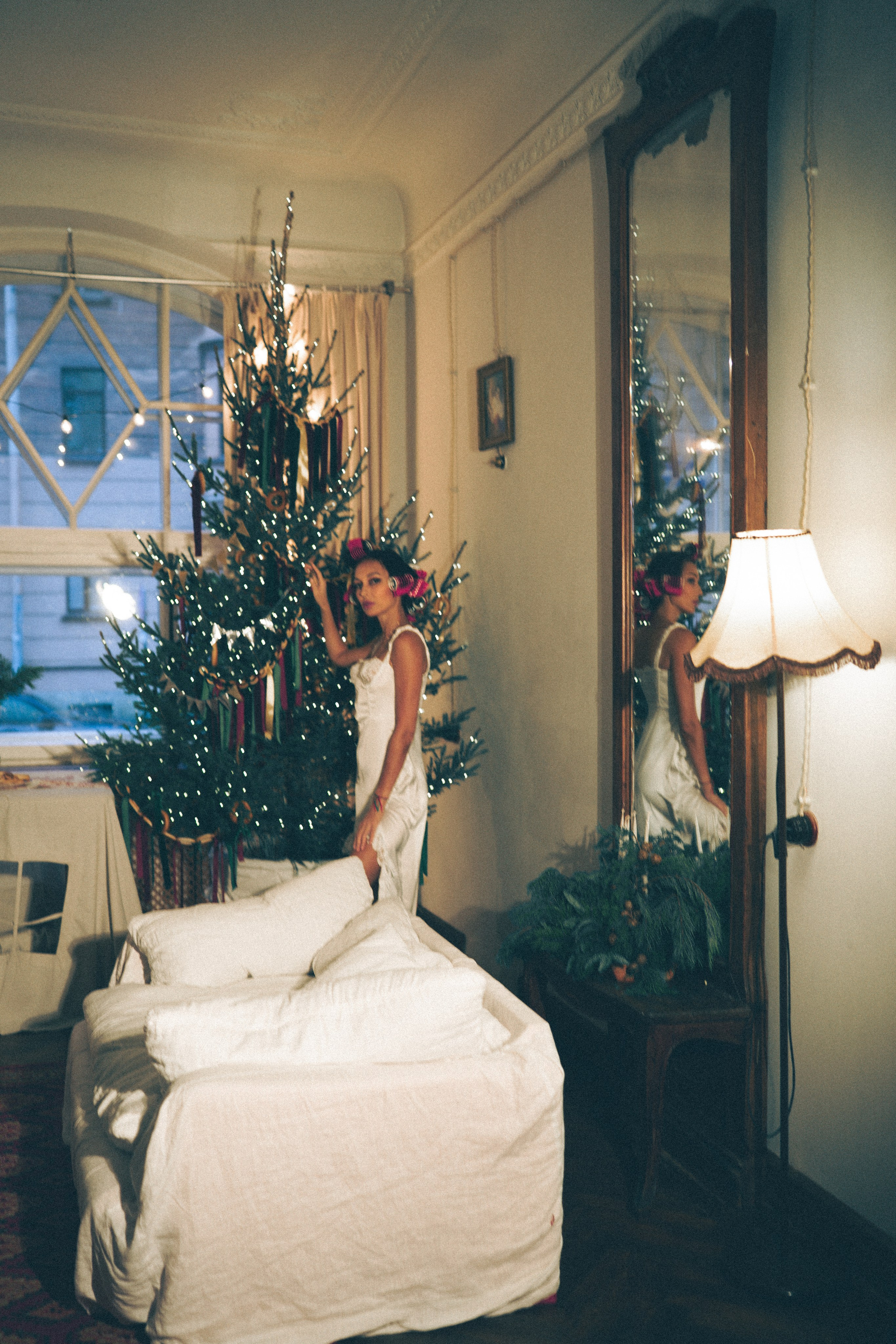 ФОТОСЕСИИЯ К НОВОМУ ГОДУ В АТМОСФЕРНОЙ СТУДИИВ ЦЕНТРЕ ПИТЕРАИ ВИНТАЖНЫЙ ОБРАЗ. Профессиональный фотограф, Санкт-Петербург — Виктория Богомолова