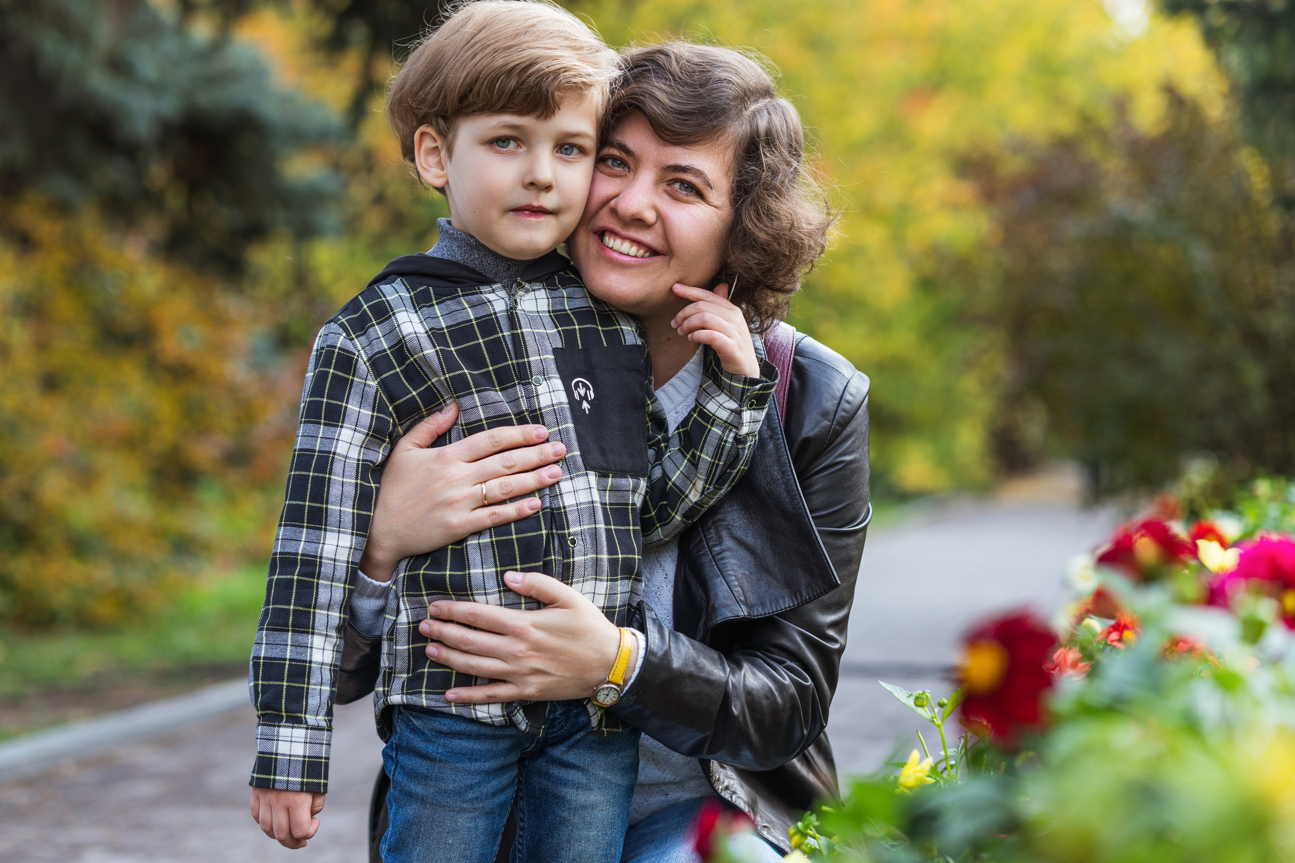 Наталья с семьёй. Портретный, репортажный и свадебный фотограф в Екатеринбурге Денис Южаков