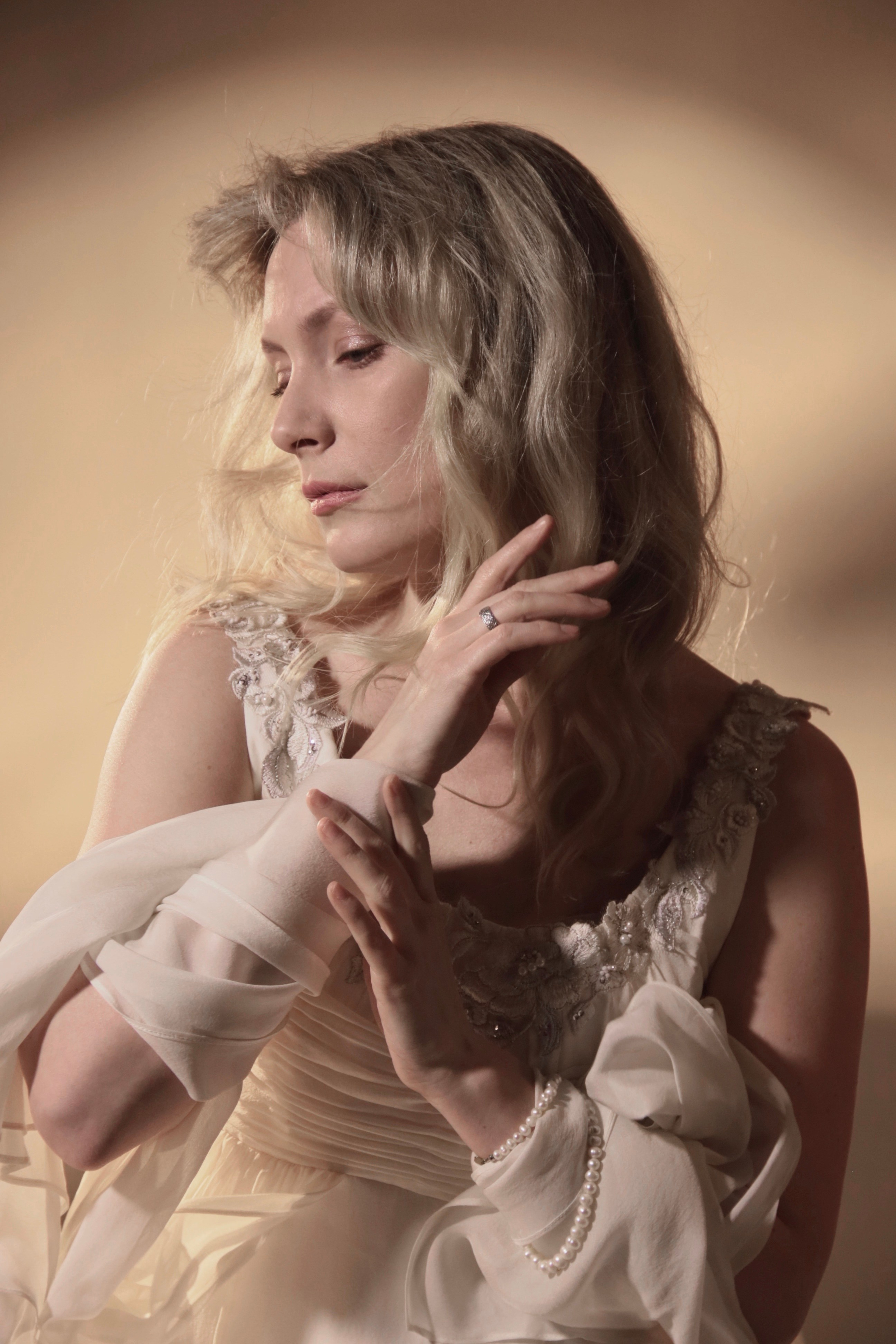 Зоя Дамье в образе Венеры. Екатерина Гринева — портретный фотограф