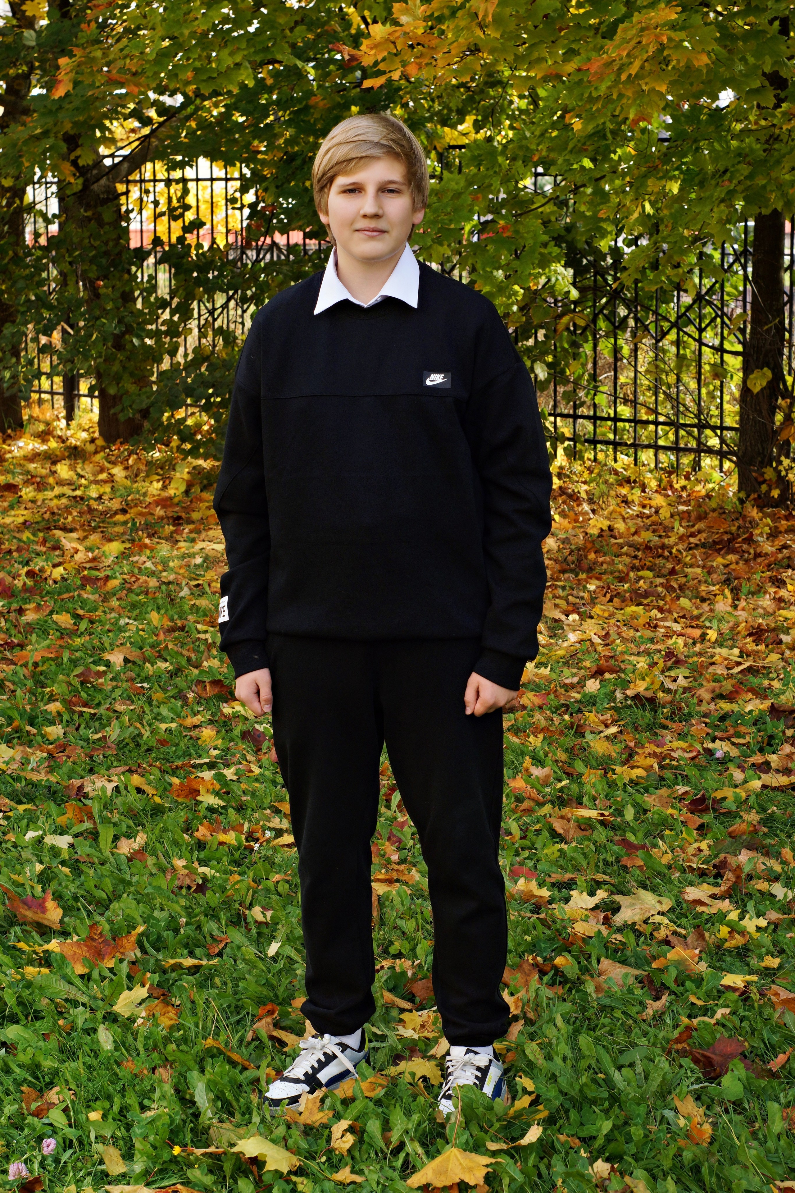 Осенняя фотосессия в школе г. Йошкар-Ола