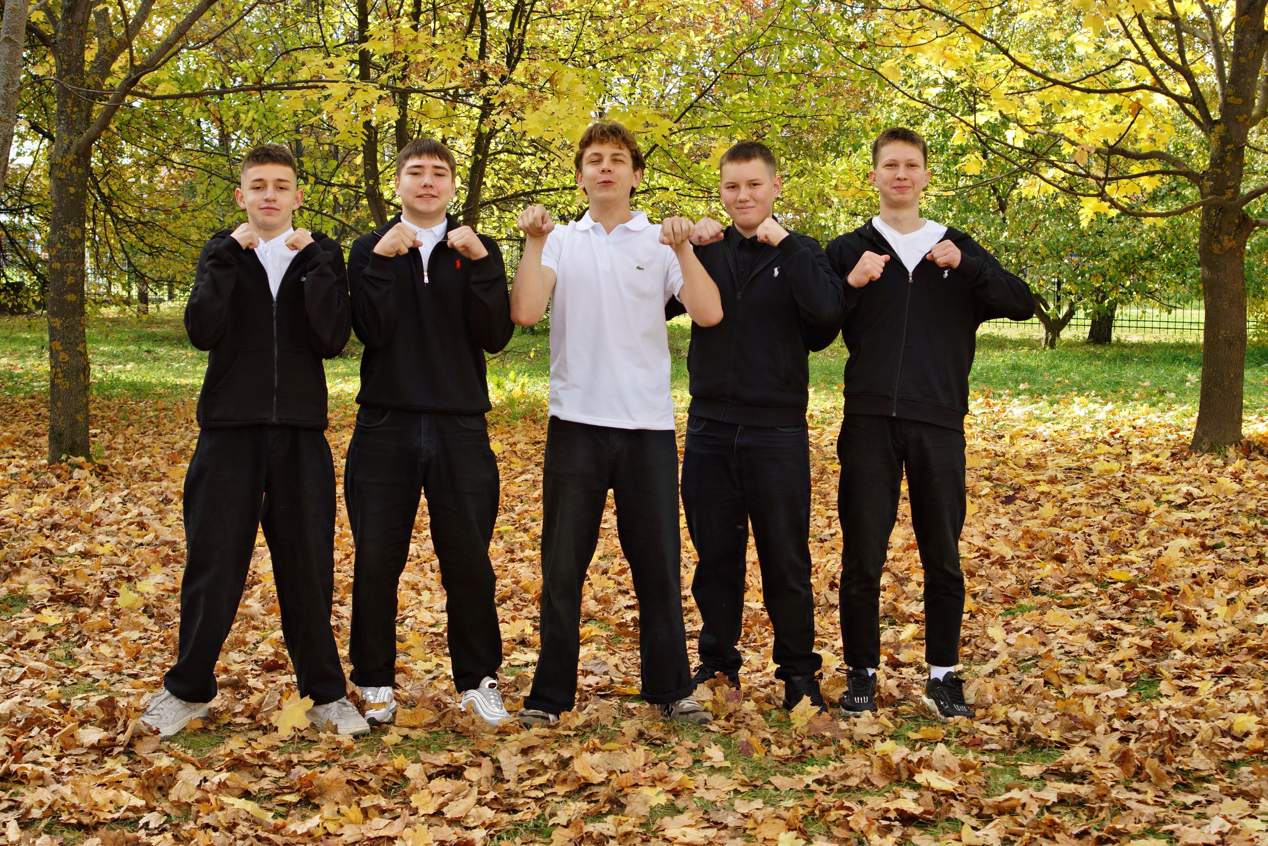 Осенняя фотосессия в школе г. Йошкар-Ола