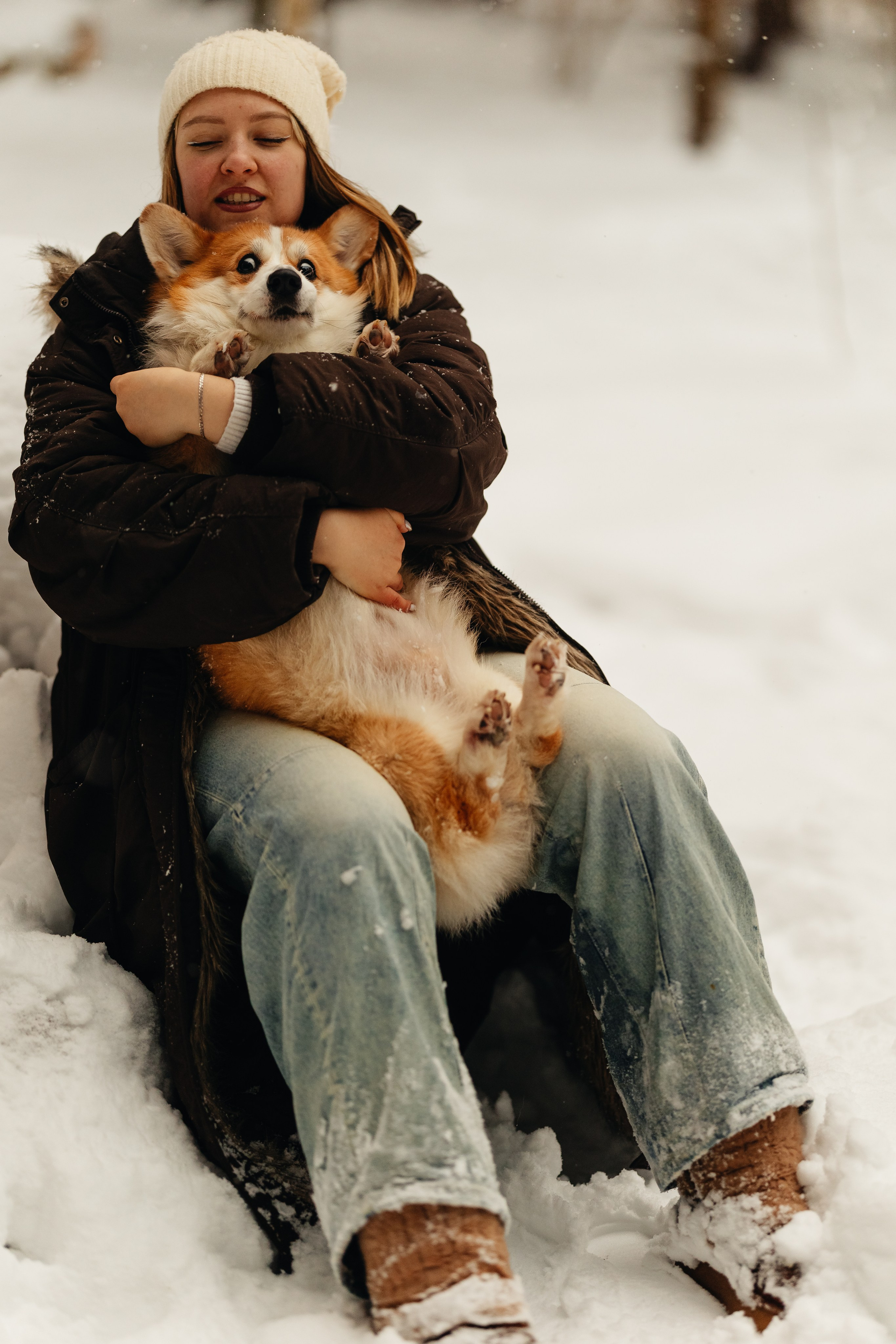 Ирина и малыш Бакс. Ирина Бешляга. Фотограф в Москве и по всей России