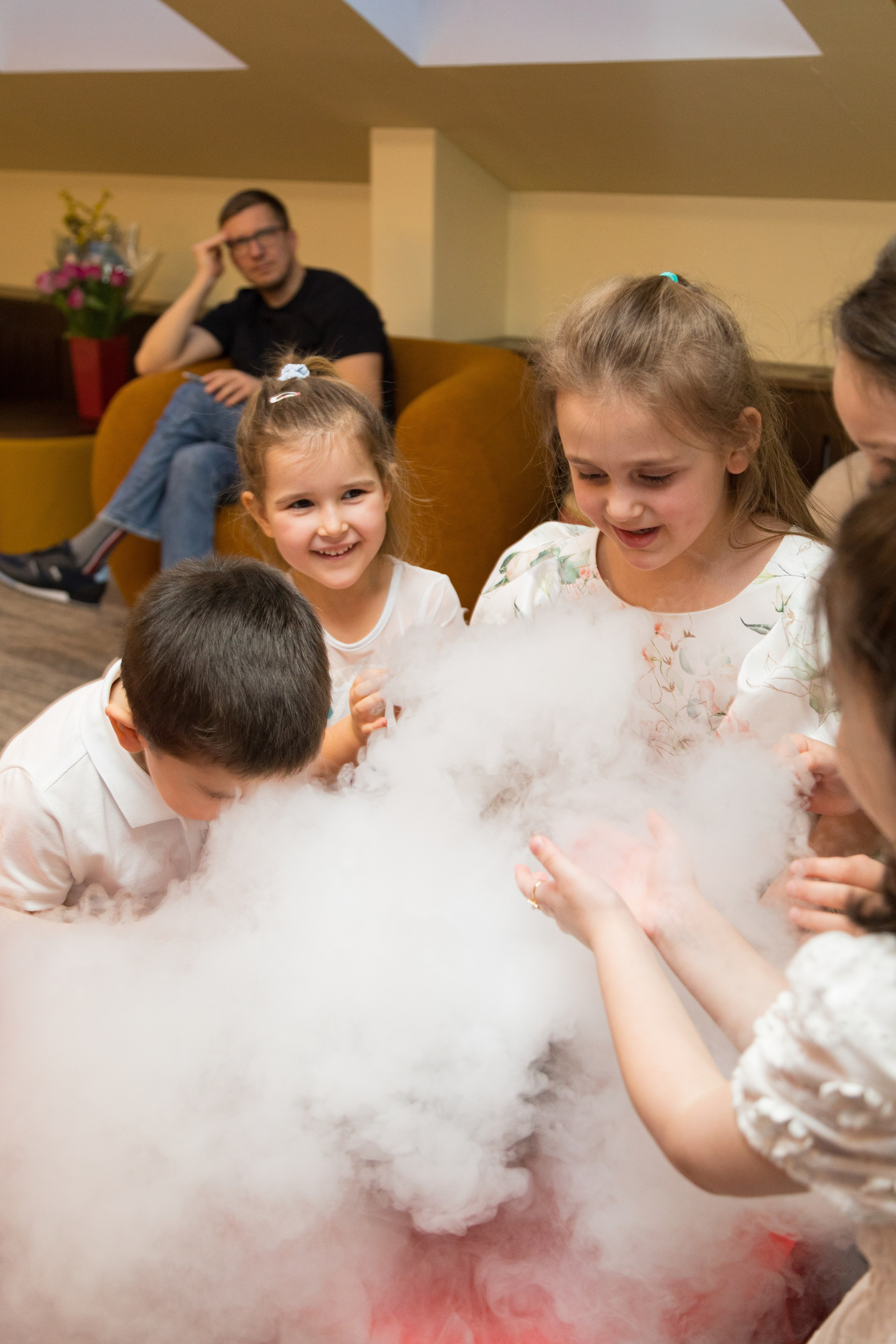 Репортажная съемка дня рождения ребенка. Детский и контент фотограф Надя Волкова Санкт-Петербург