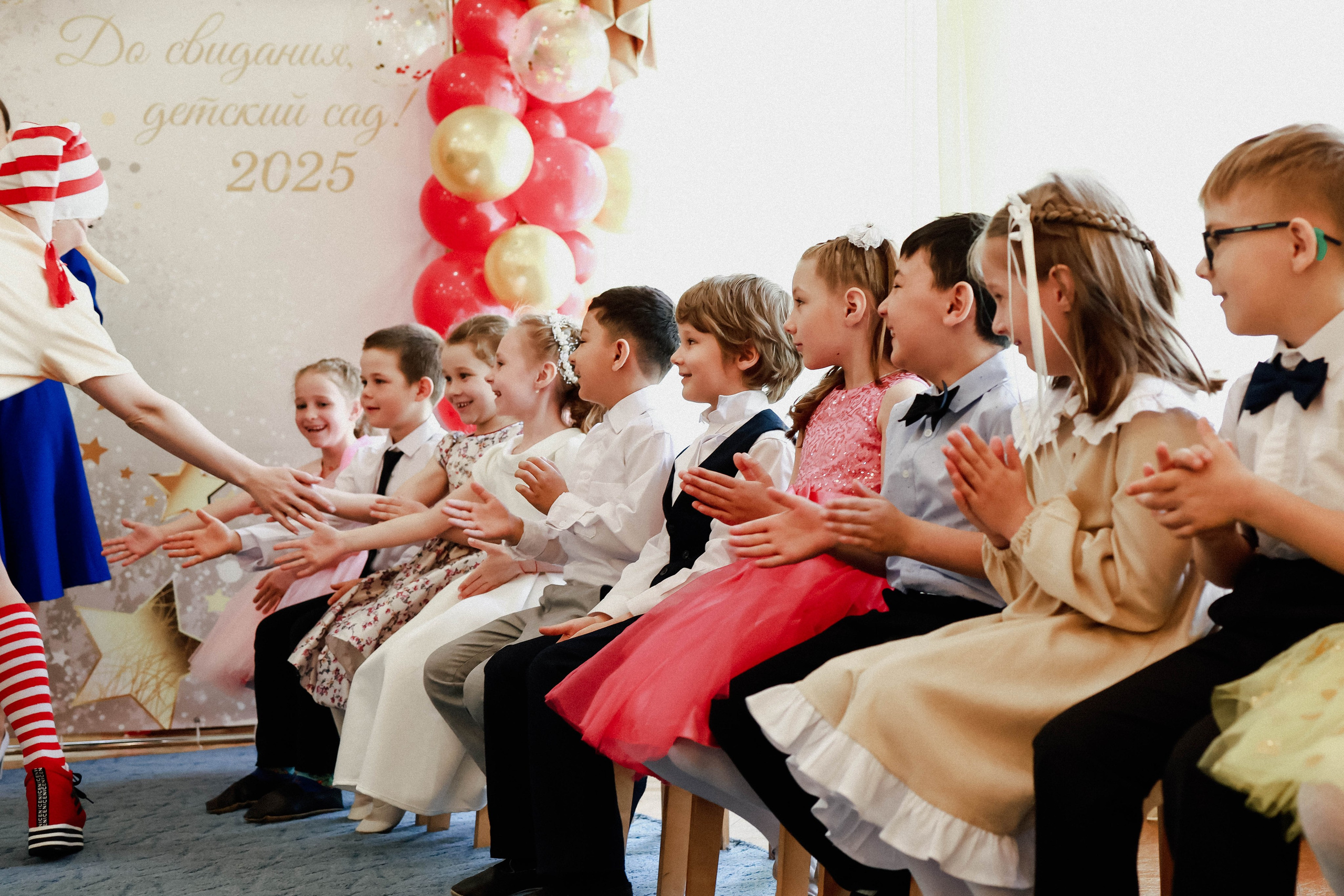 Выпускной в детском саду. Съемки для жителей и гостей Петербурга