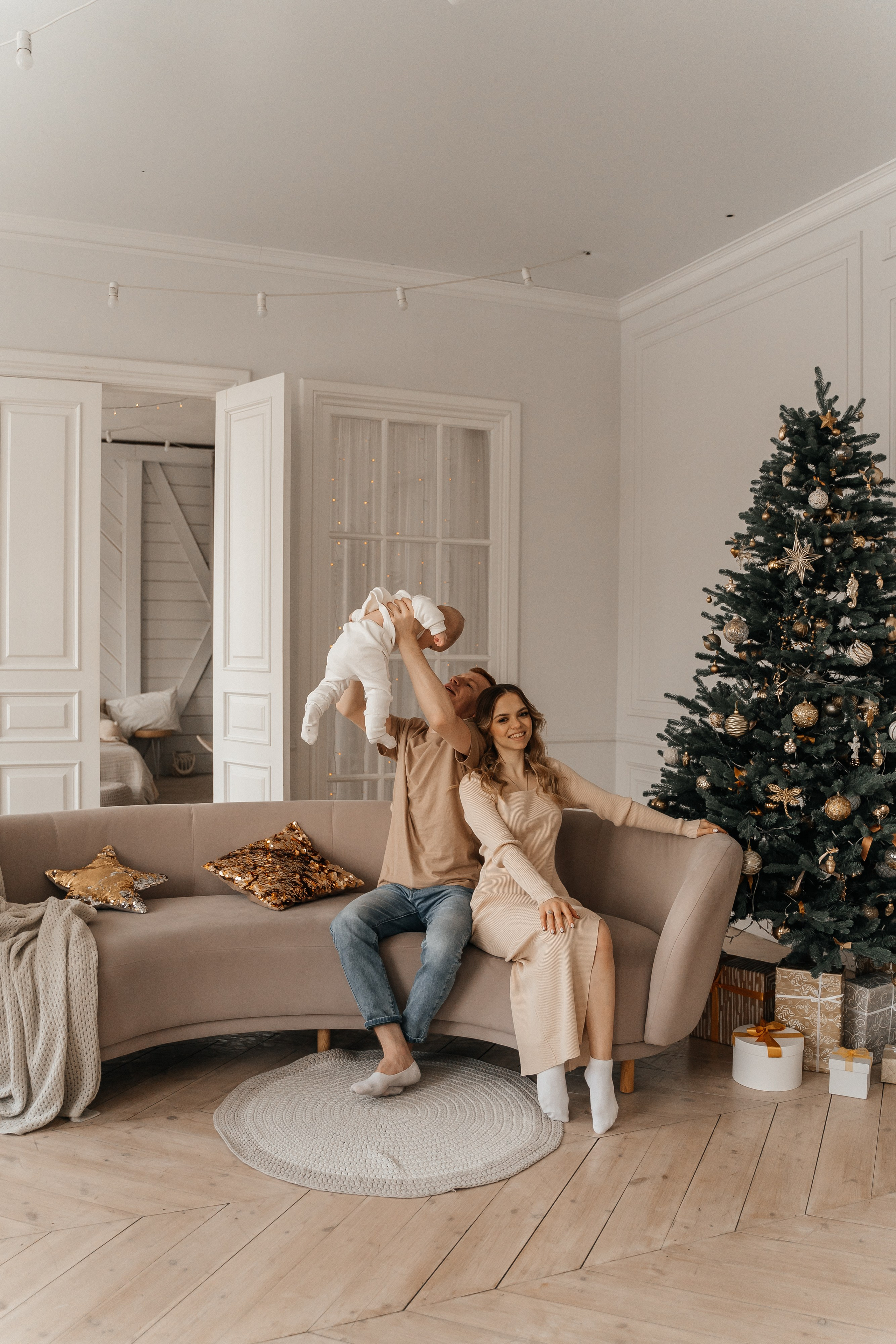 Костя, Настя и Афина. Волик Мария