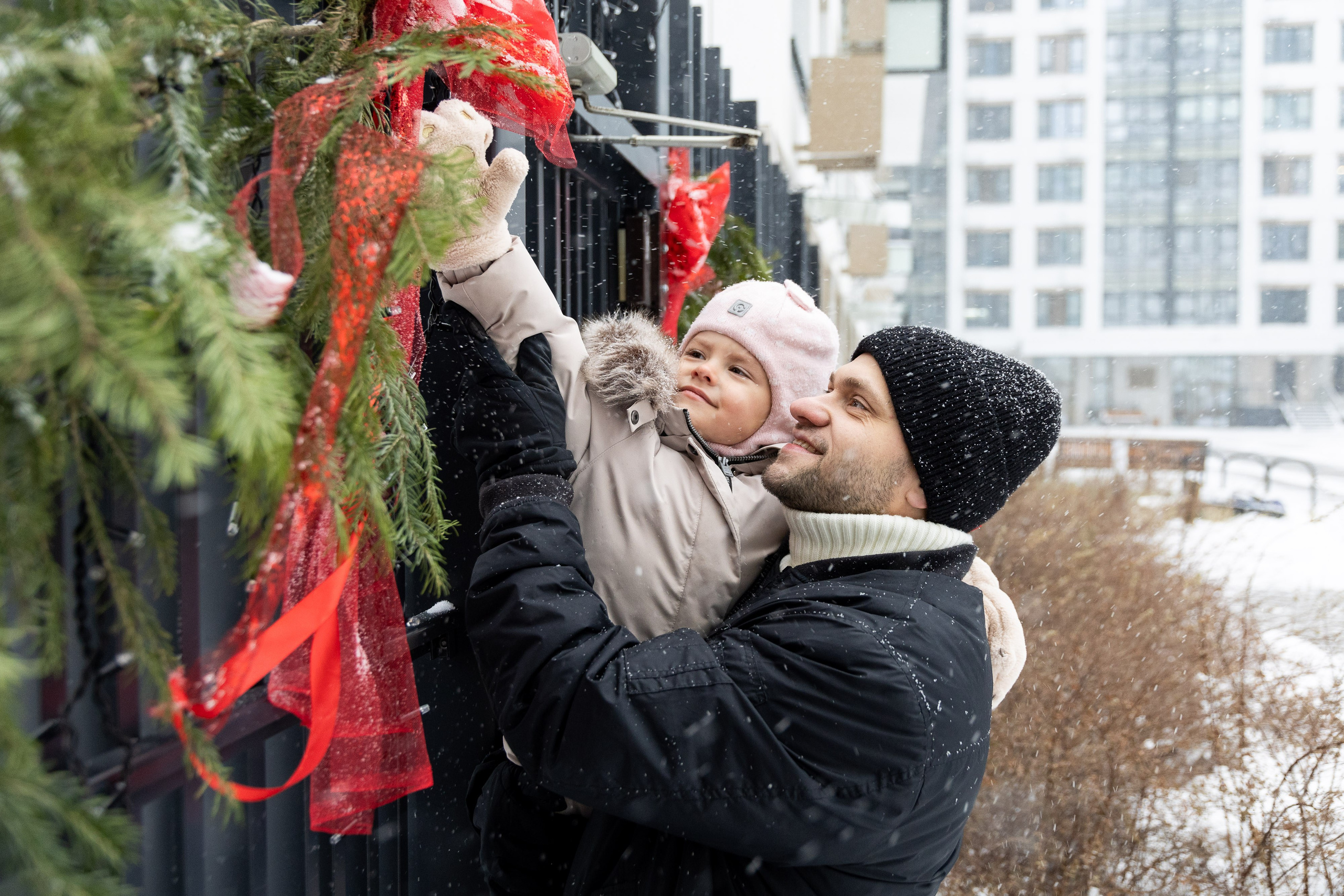 ЖК «Компаунд», зима. Фотограф Родион Нарудинов