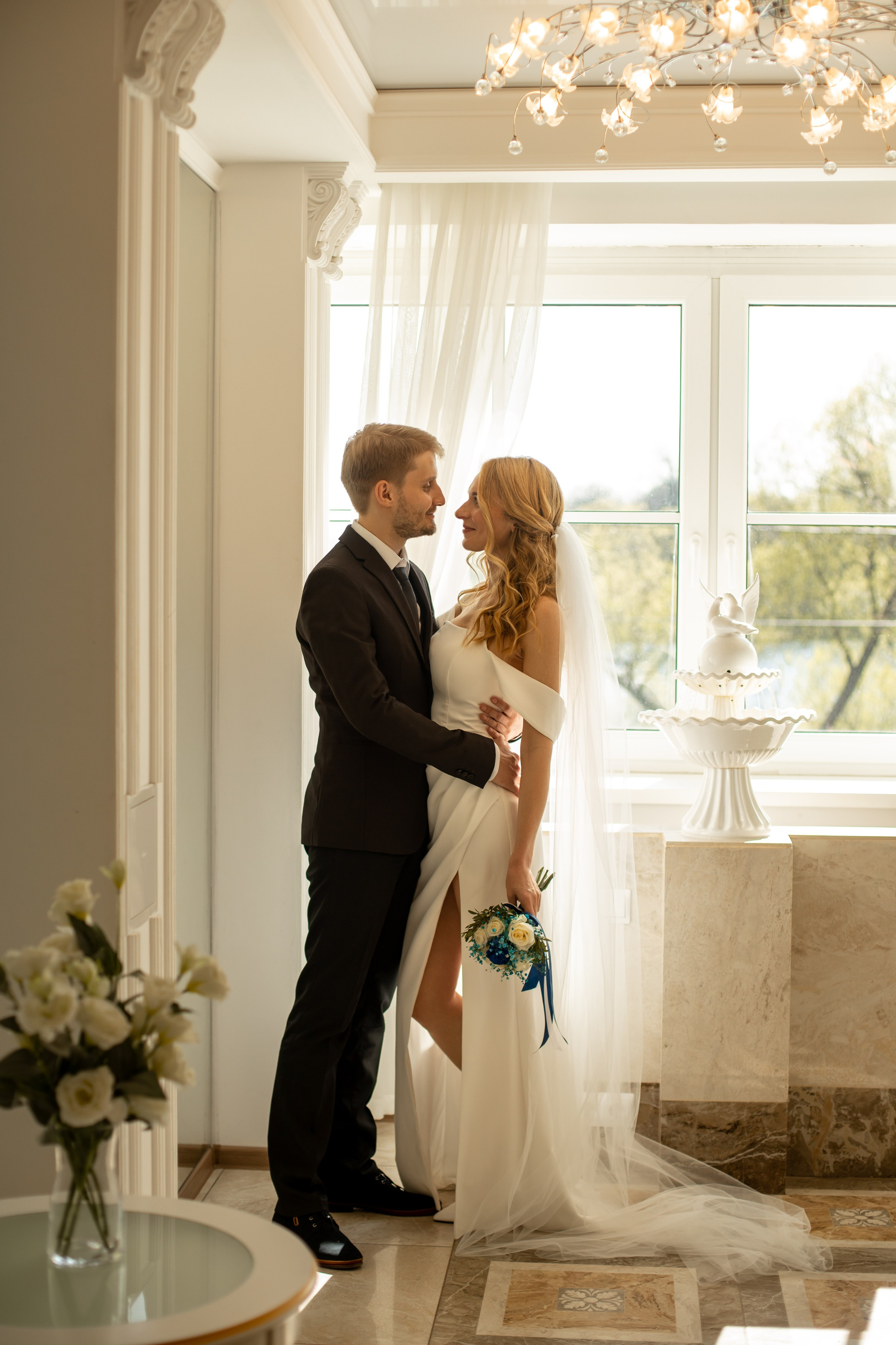 Петергоф / ЗАГС + прогулка. Свадебный и семейный фотограф в Москве Диана Левченко