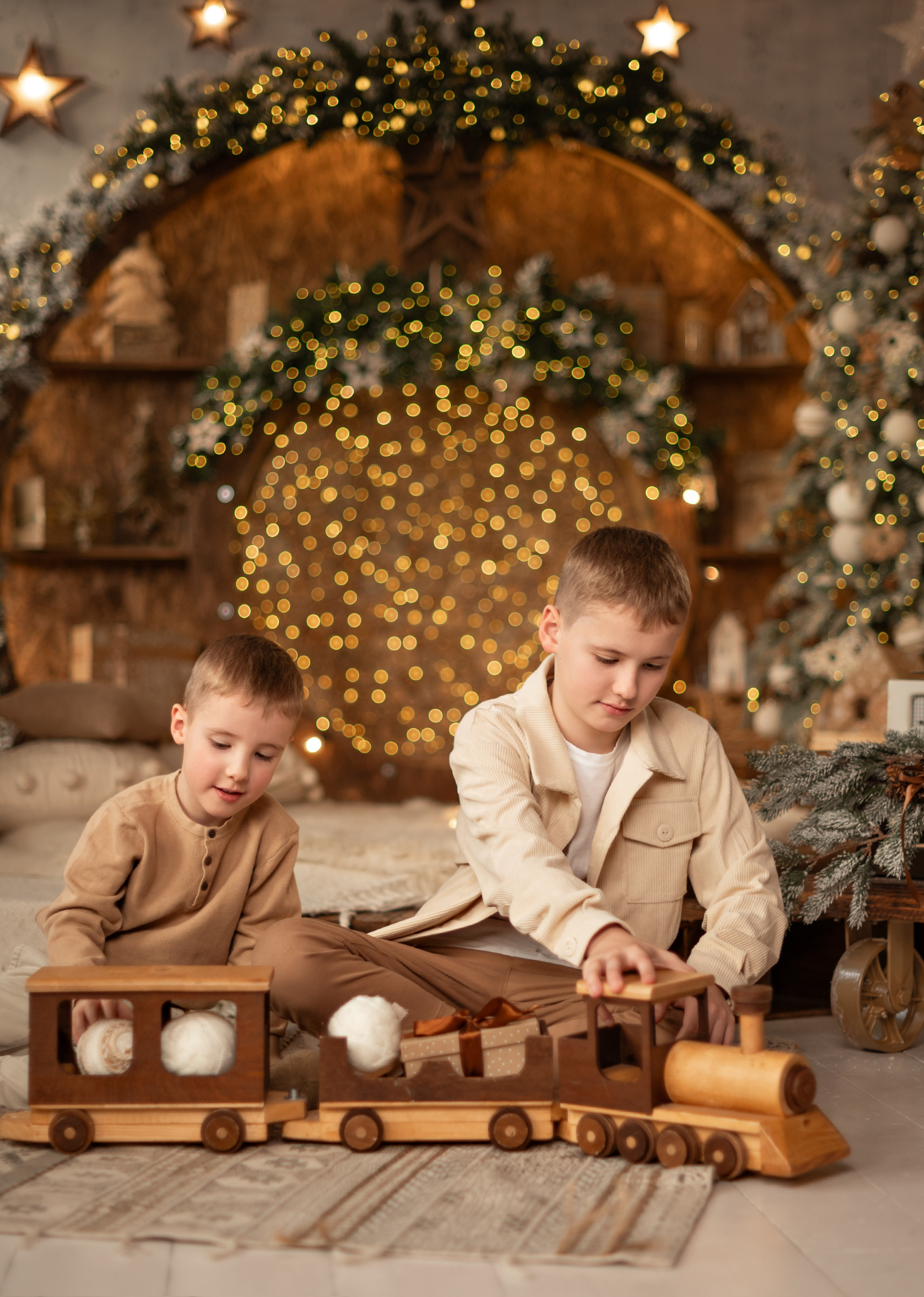 Фотосессия в студии Леонардо. Детский и семейный фотограф г. Москва Оксана Катаджи