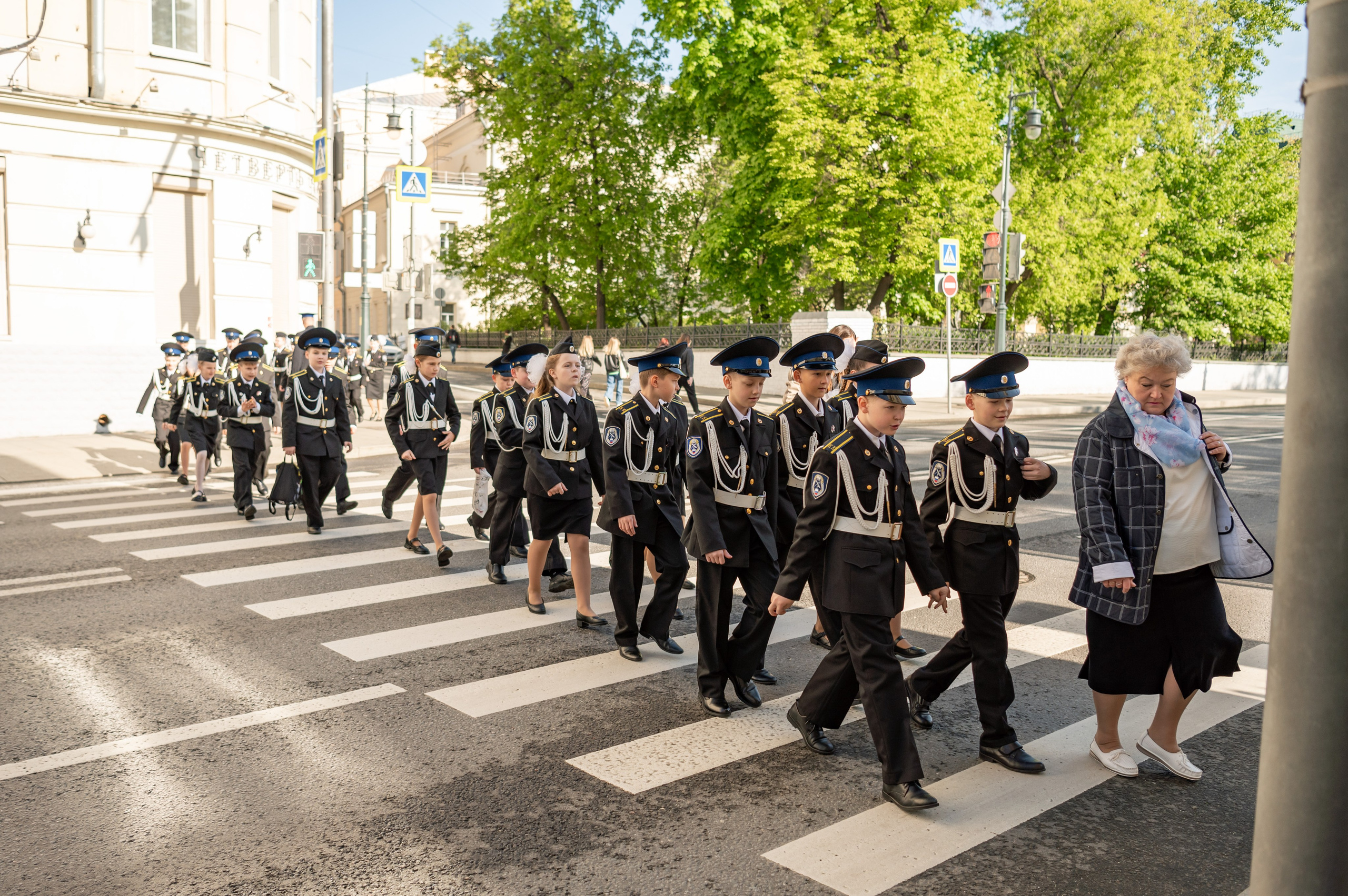 Фотосессия Присяги кадетов «Школа 1231 им. В. Д. Поленова». Детский и семейный фотограф г. Москва Оксана Катаджи