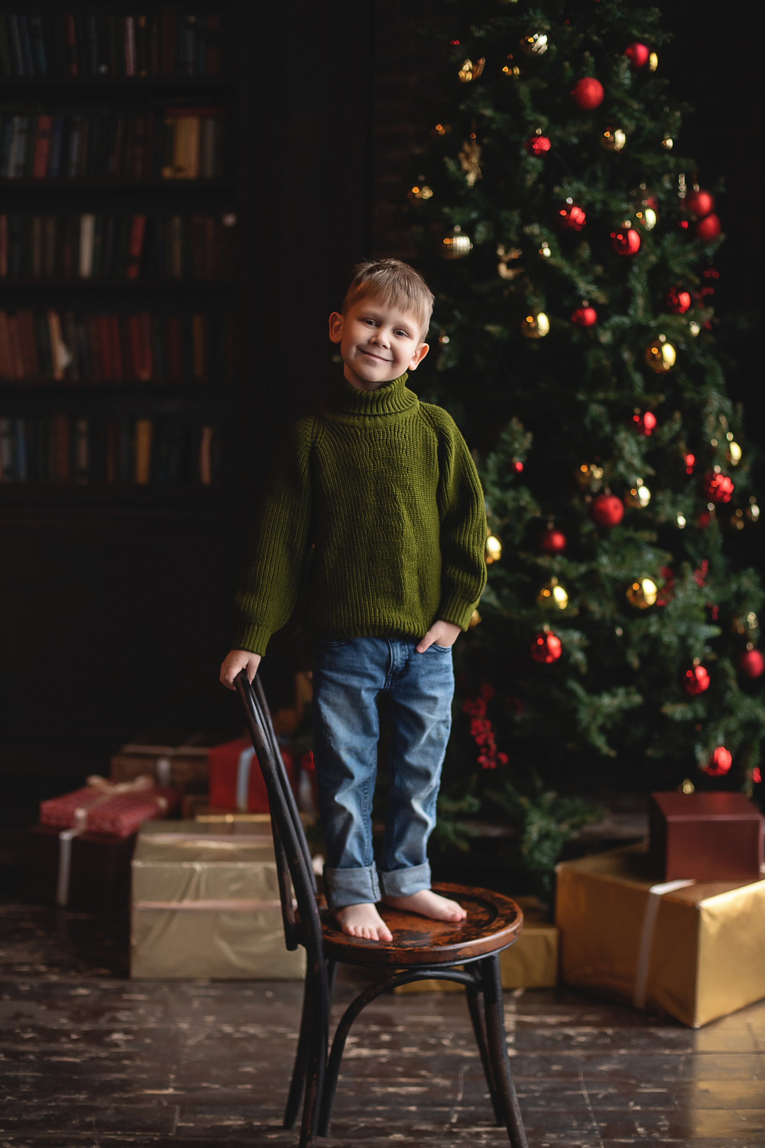Новогодняя фотосессия Москва. Фотограф в Москве, Оксана Ребристая