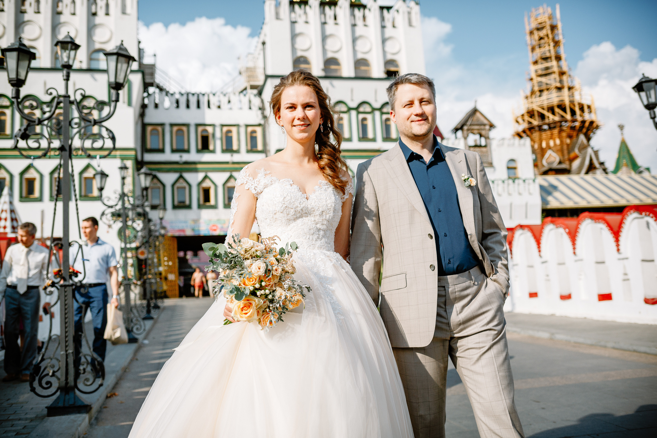 Регистрация в Измайловском дворце бракосочетания.