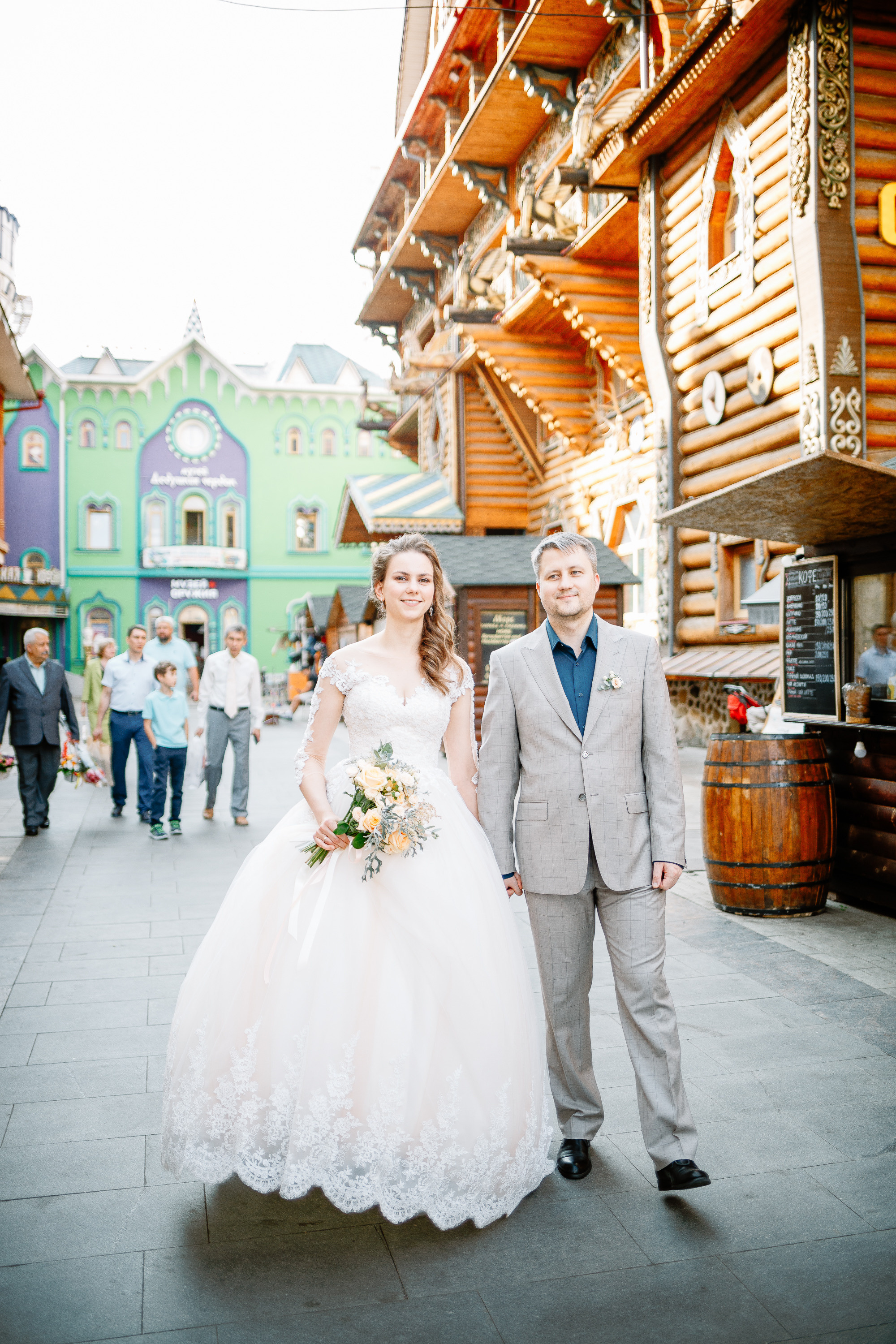 Регистрация в Измайловском дворце бракосочетания.