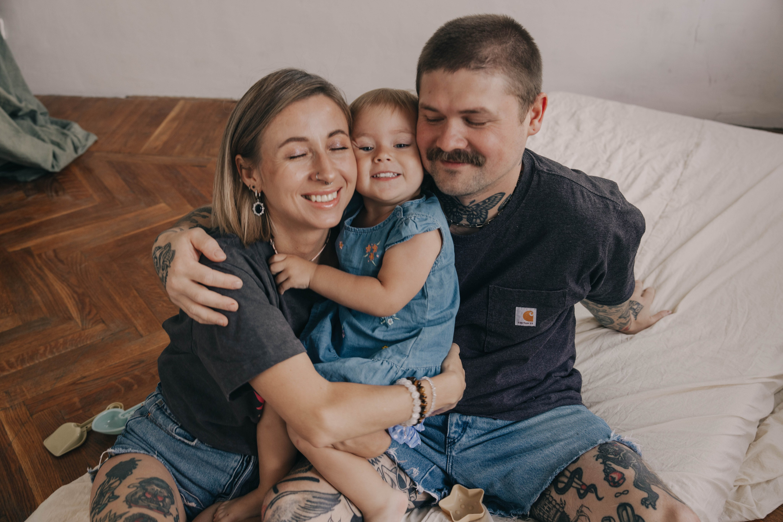 Оля, Кирилл и Мия. Ксения Цыгир, фотограф в Петербурге