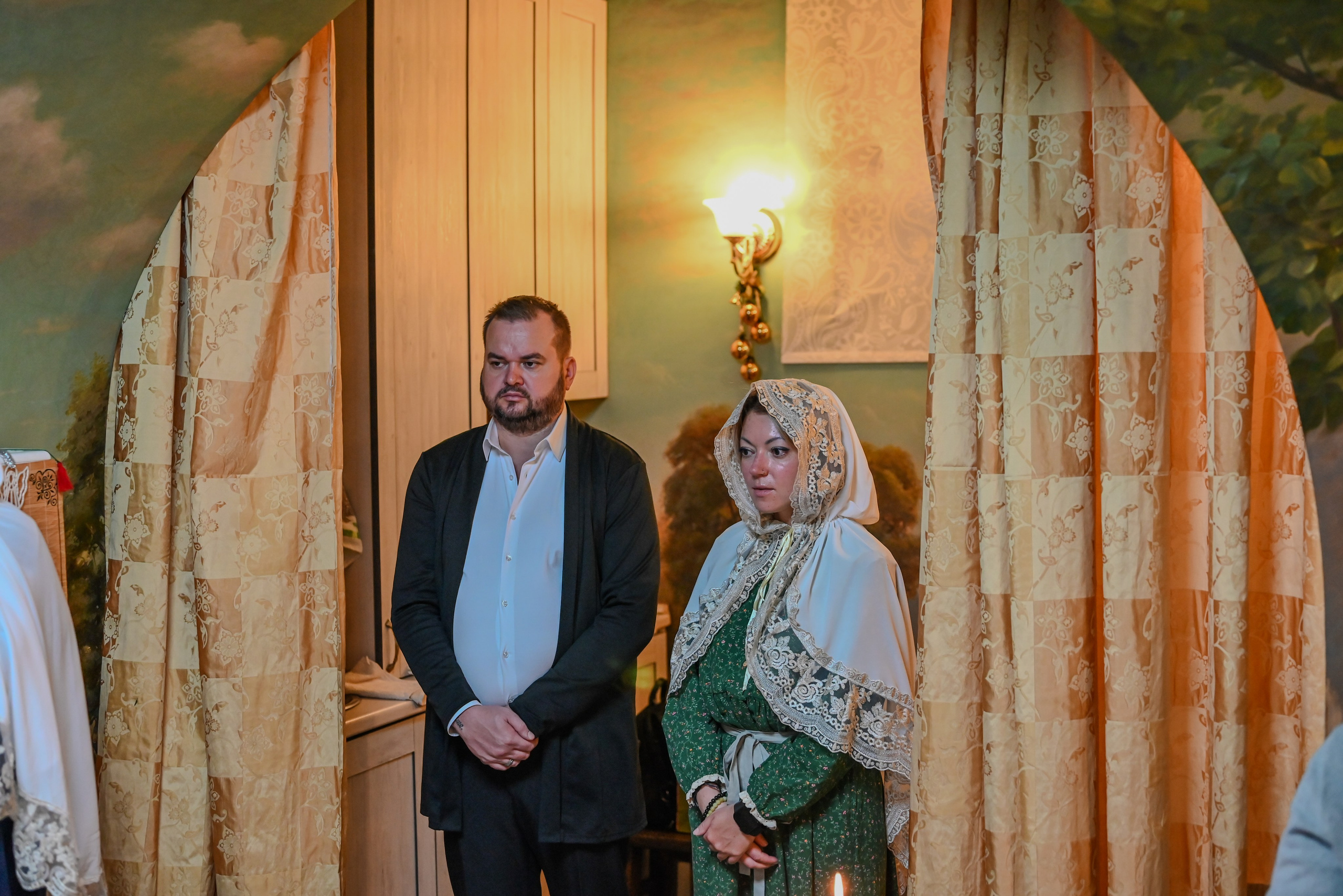 Крещение Совхоз Ленина. Семейный и детский фотограф Москва