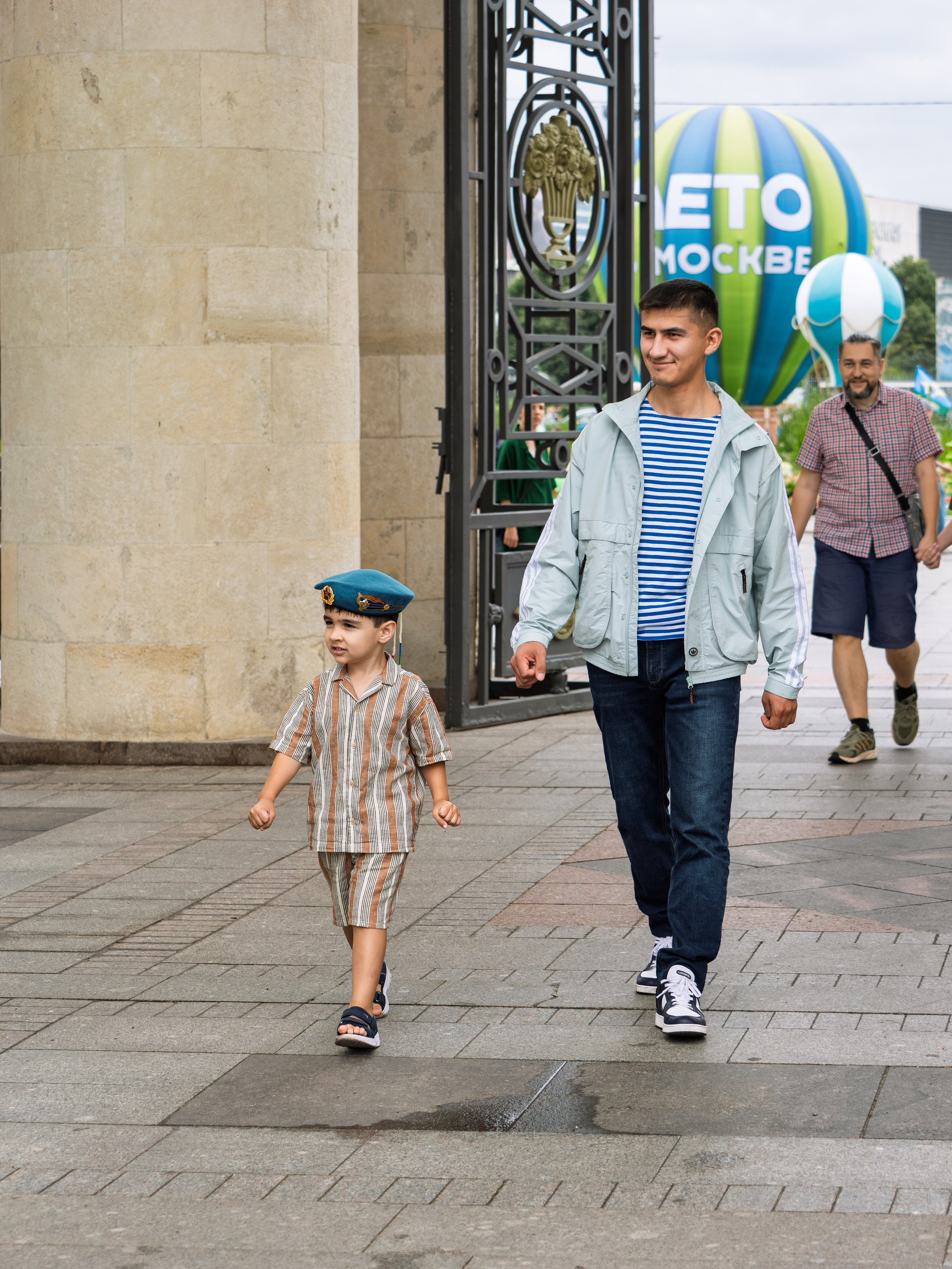 Празднование 95-летия ВДВ в парке горького 2 августа 2025 гола. Фотограф Никифоров-Гордеев Сергей. Москва и МО