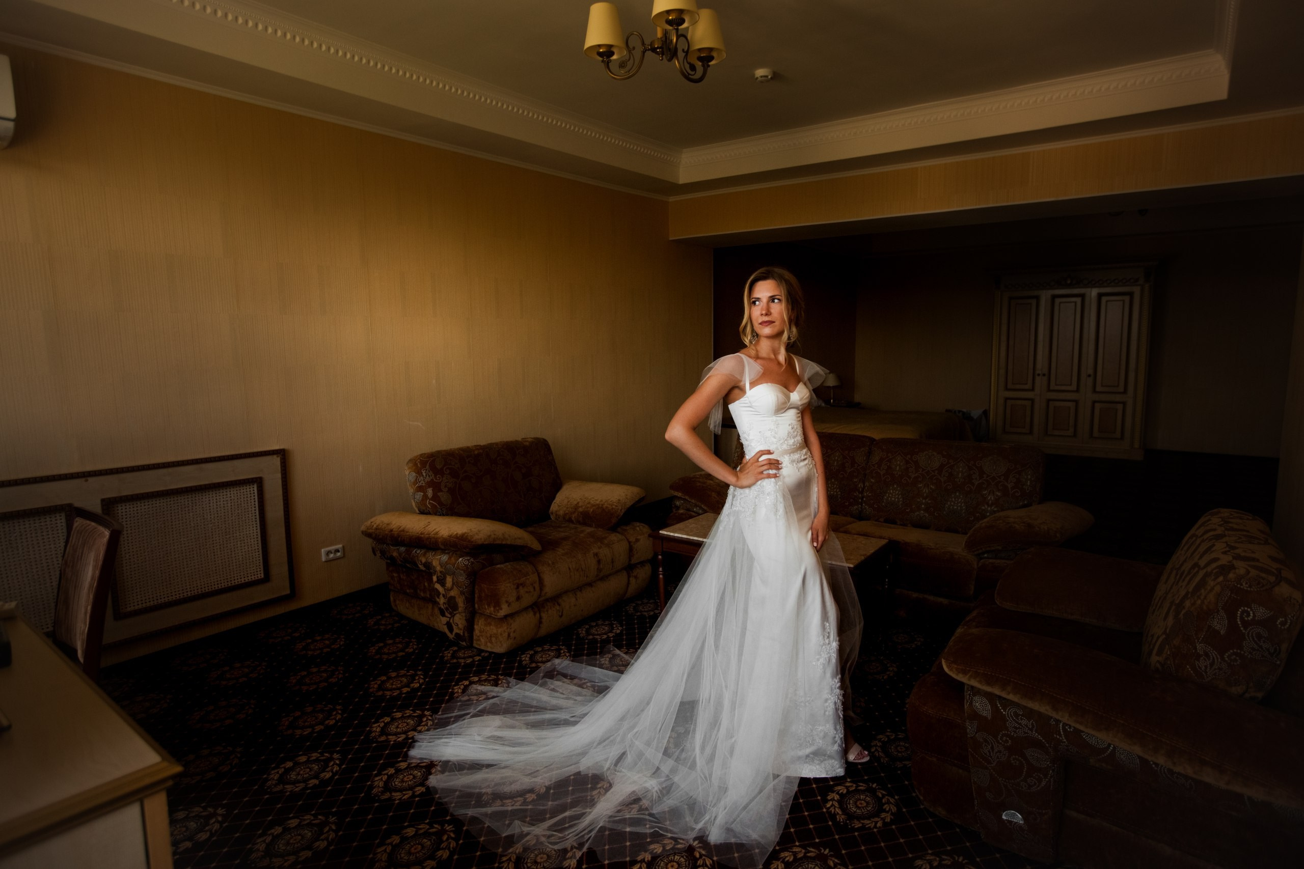 Примеры свадебных платьев. Модельер Евгений Бременев